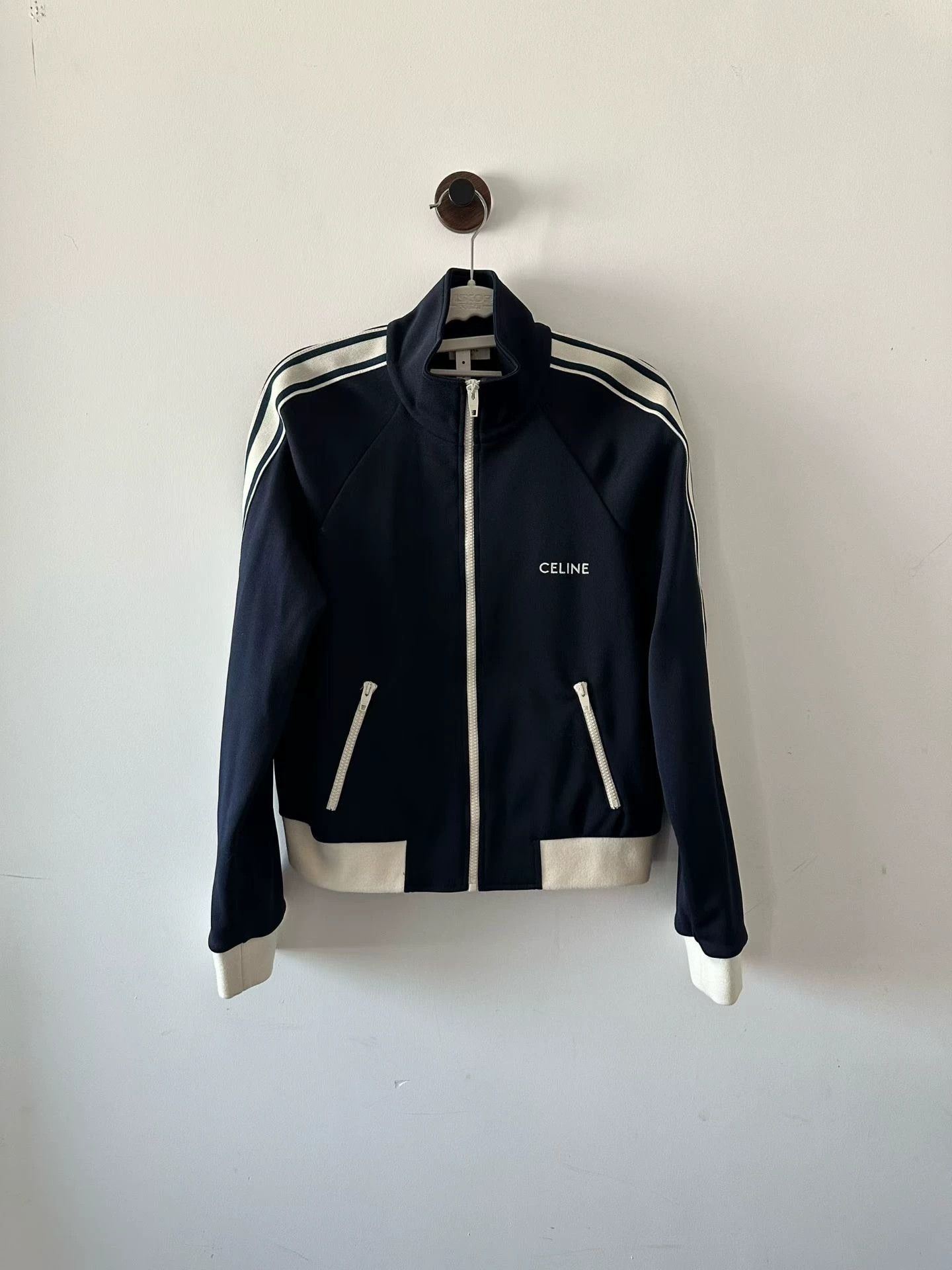 Celine Celine Blue Coat L Size US L / EU 52-54 / 3 - 1 Thumbnail