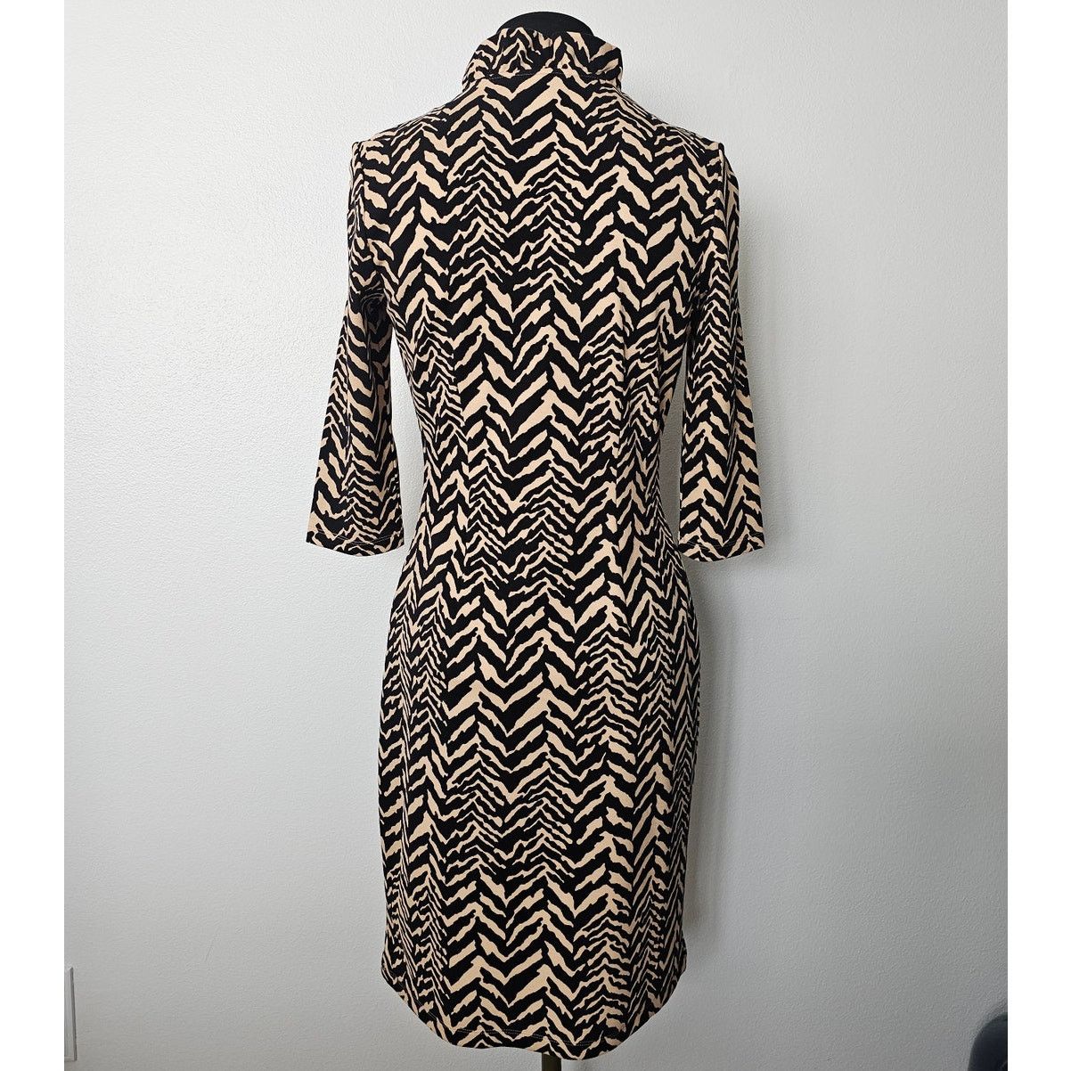 J.McLaughlin J. Mclaughlin Catalina Cloth Terin Sheath Tigre Dress XS Size XS / US 0-2 / IT 36-38 - 6 Thumbnail