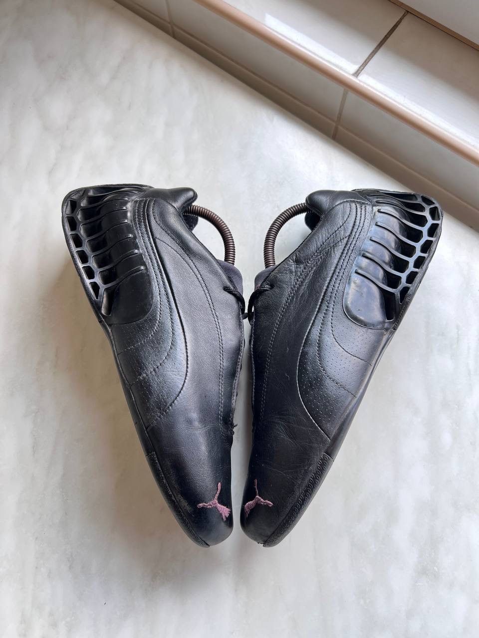 Puma Y2K Vintage Puma Speedcat Style Platform Leather Sneakers Size US 7 / EU 40 - 12 Thumbnail