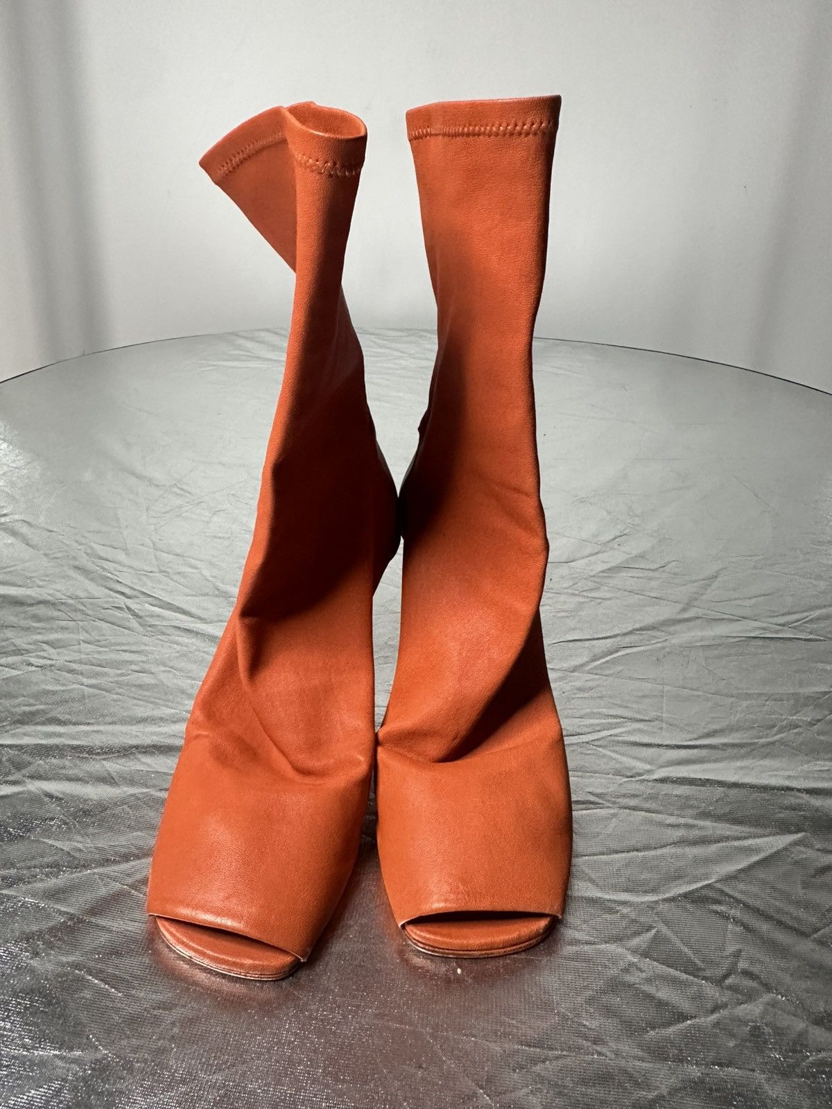 Rick Owens Stretch leather boots Size US 8.5 / IT 38.5 - 1 Thumbnail