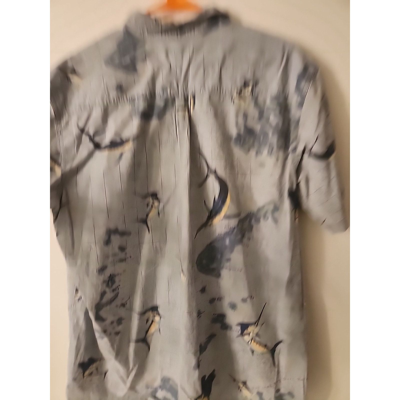 Columbia Columbia River Lodge Shirt Mens Size L Blue Marlin Fishing Size US L / EU 52-54 / 3 - 9 Thumbnail