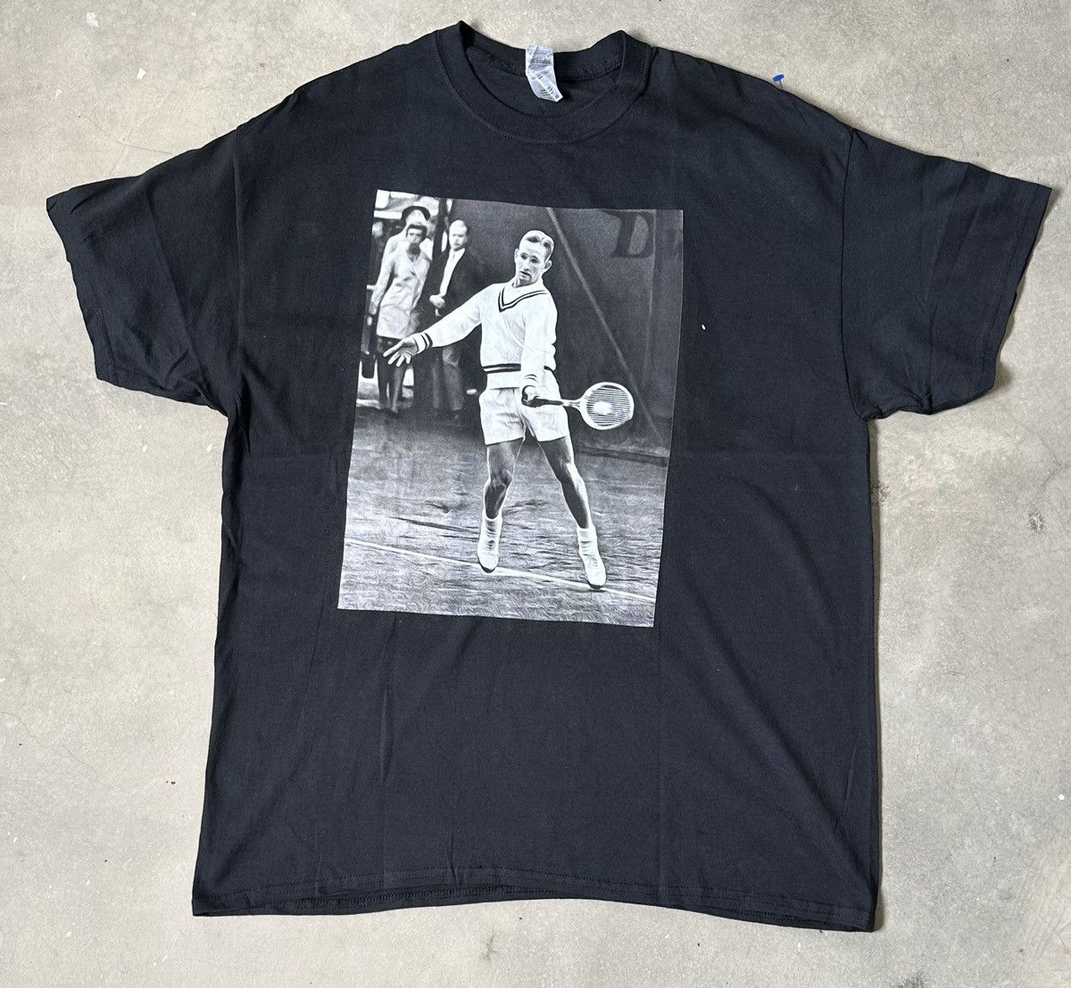 Vintage VINTAGE FRANK SHIELDS OLD TENIS PLAYER TEE Size US XL / EU 56 / 4 - 1 Thumbnail