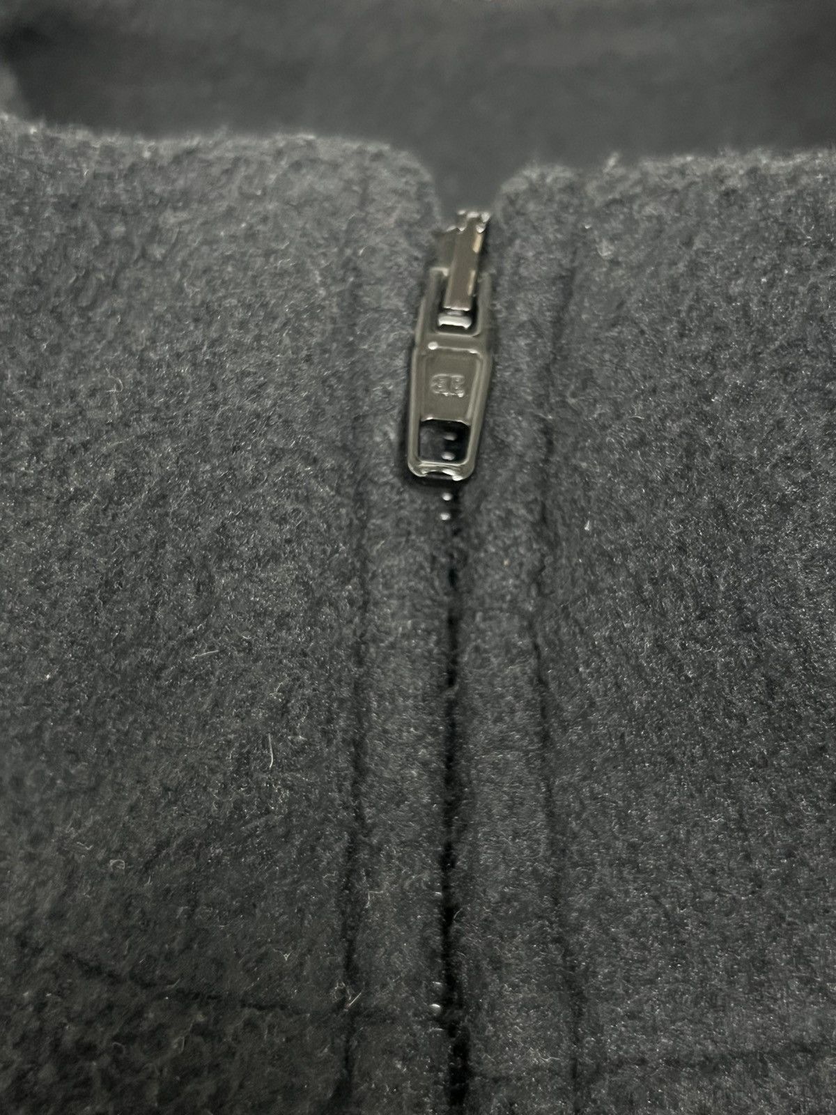 Balenciaga Fleece Logo Jacket