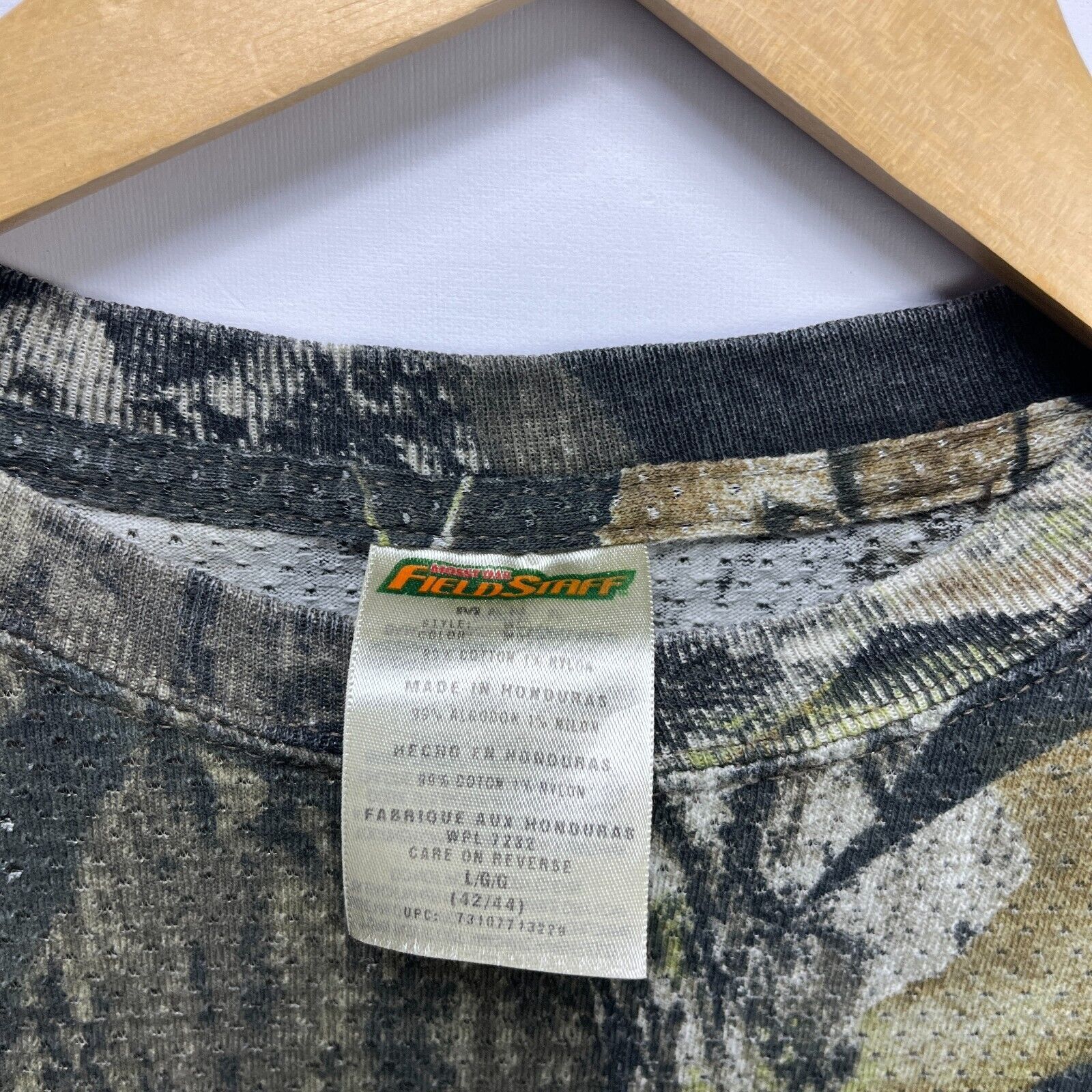 Vintage Vintage 90s Real Tree Camo Long Sleeve Cotton Mesh Large Size US L / EU 52-54 / 3 - 6 Thumbnail