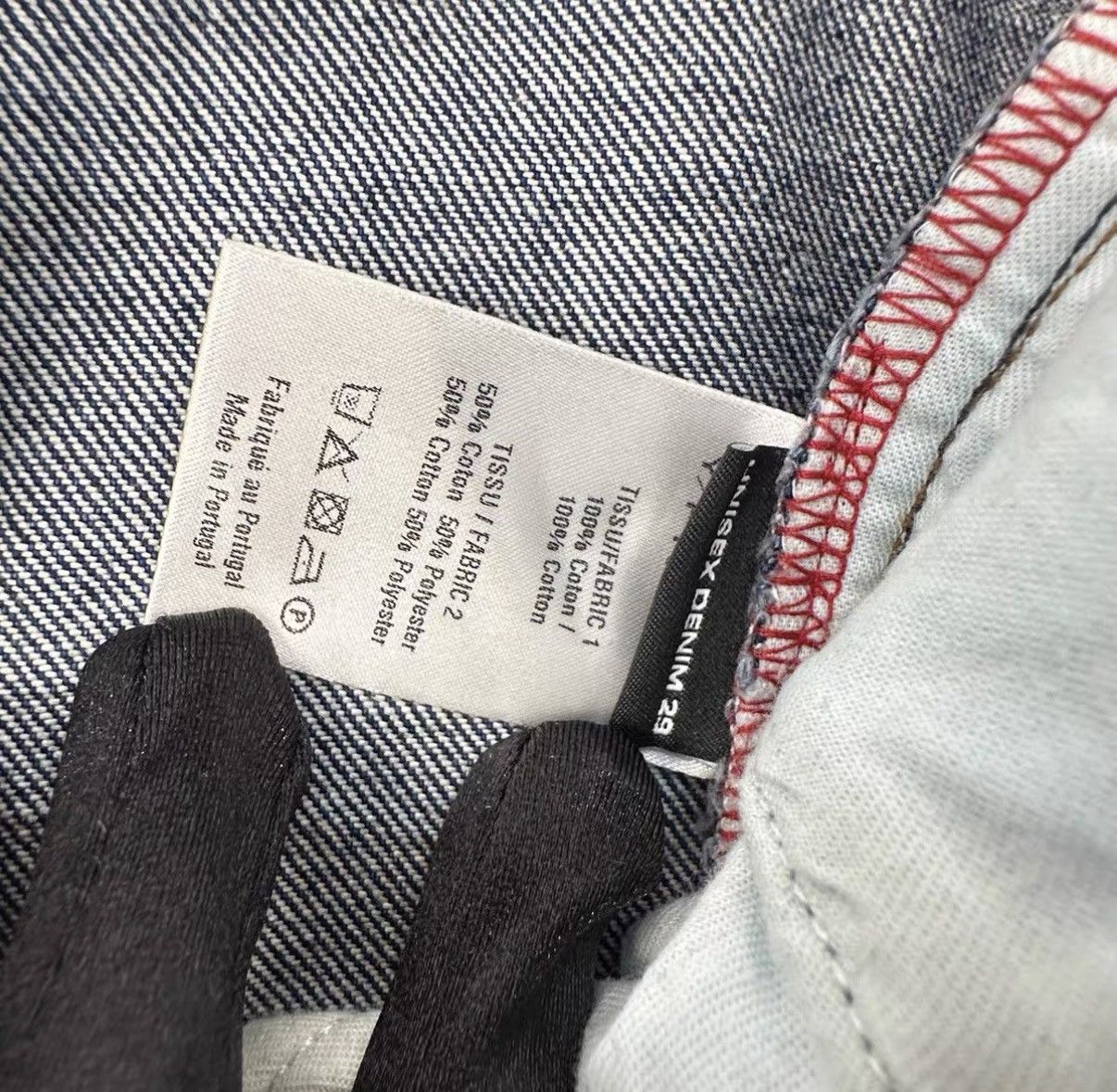 Y/Project Y/PROJECT Washed Jeans J42 Size 29" - 6 Thumbnail