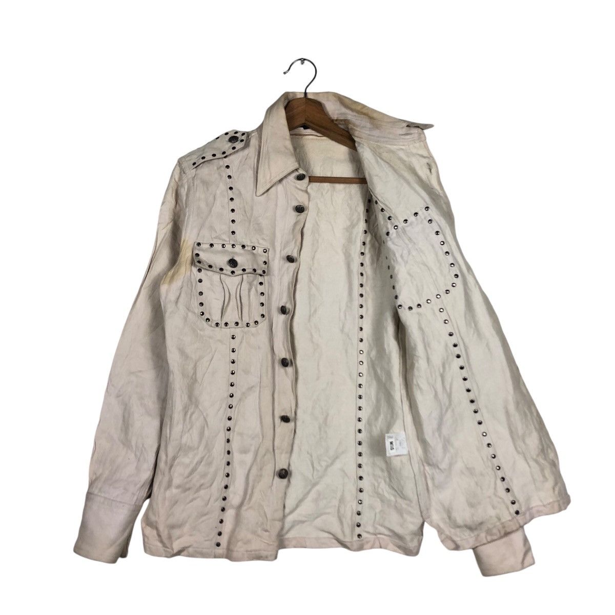 Japanese Brand 📌Vintage Shellac Western Design Cowboy Button Jacket Size US M / EU 48-50 / 2 - 12 Thumbnail