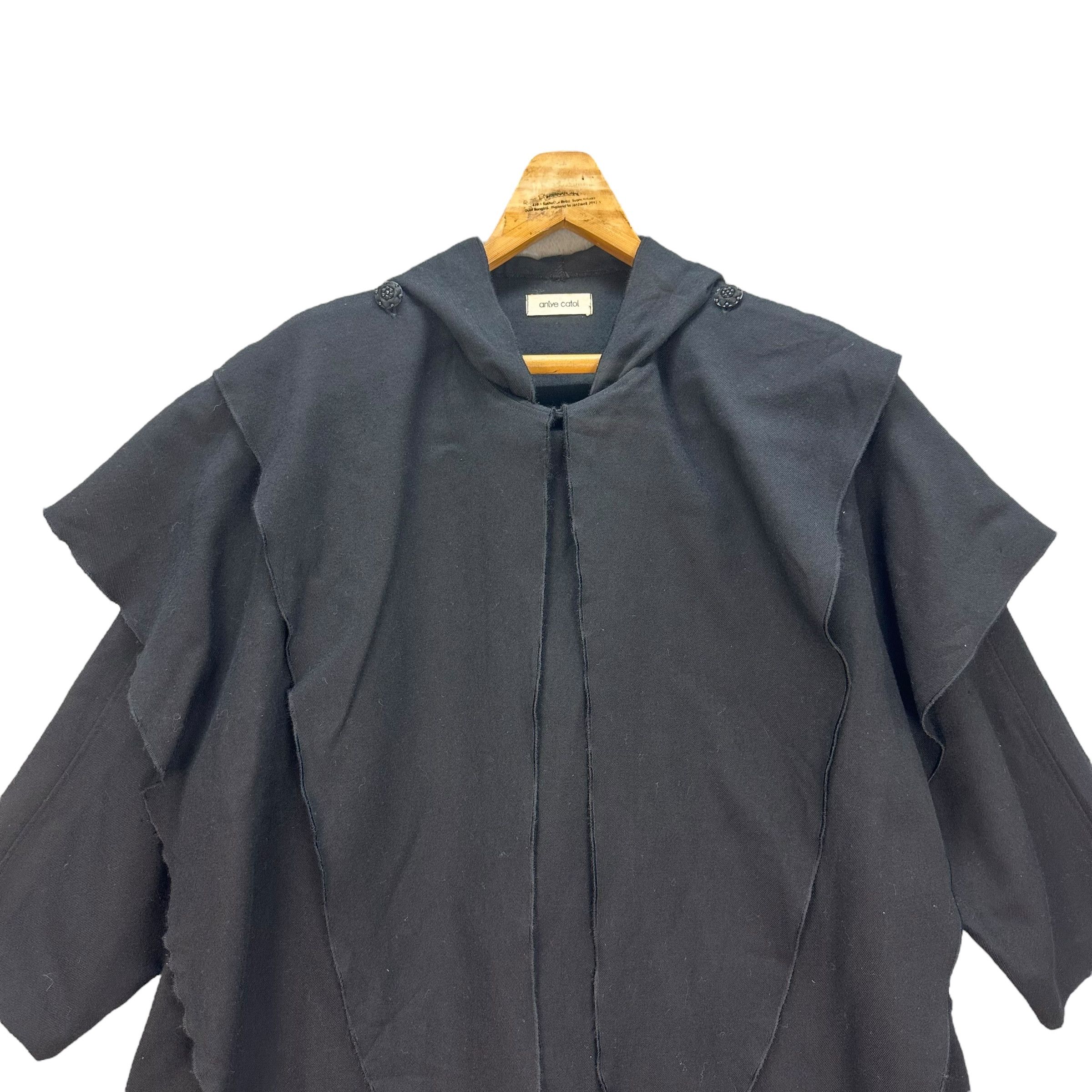 Japanese Brand ANLYE CATOL NICE DESIGN 3 LAYER HOODIE JACKET #8937-041 Size L / US 10 / IT 46 - 2 Thumbnail