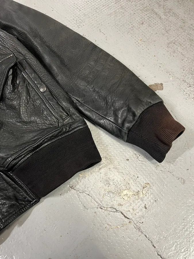 Burberry Burberry Black Cargo Pocket Black Premium Leather Jacket Size US M / EU 48-50 / 2 - 6 Thumbnail