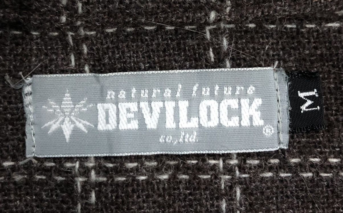 Devilock Vintage Devilock Japan Wool Jacket Brown Windowpane Check M Size US M / EU 48-50 / 2 - 13 Thumbnail
