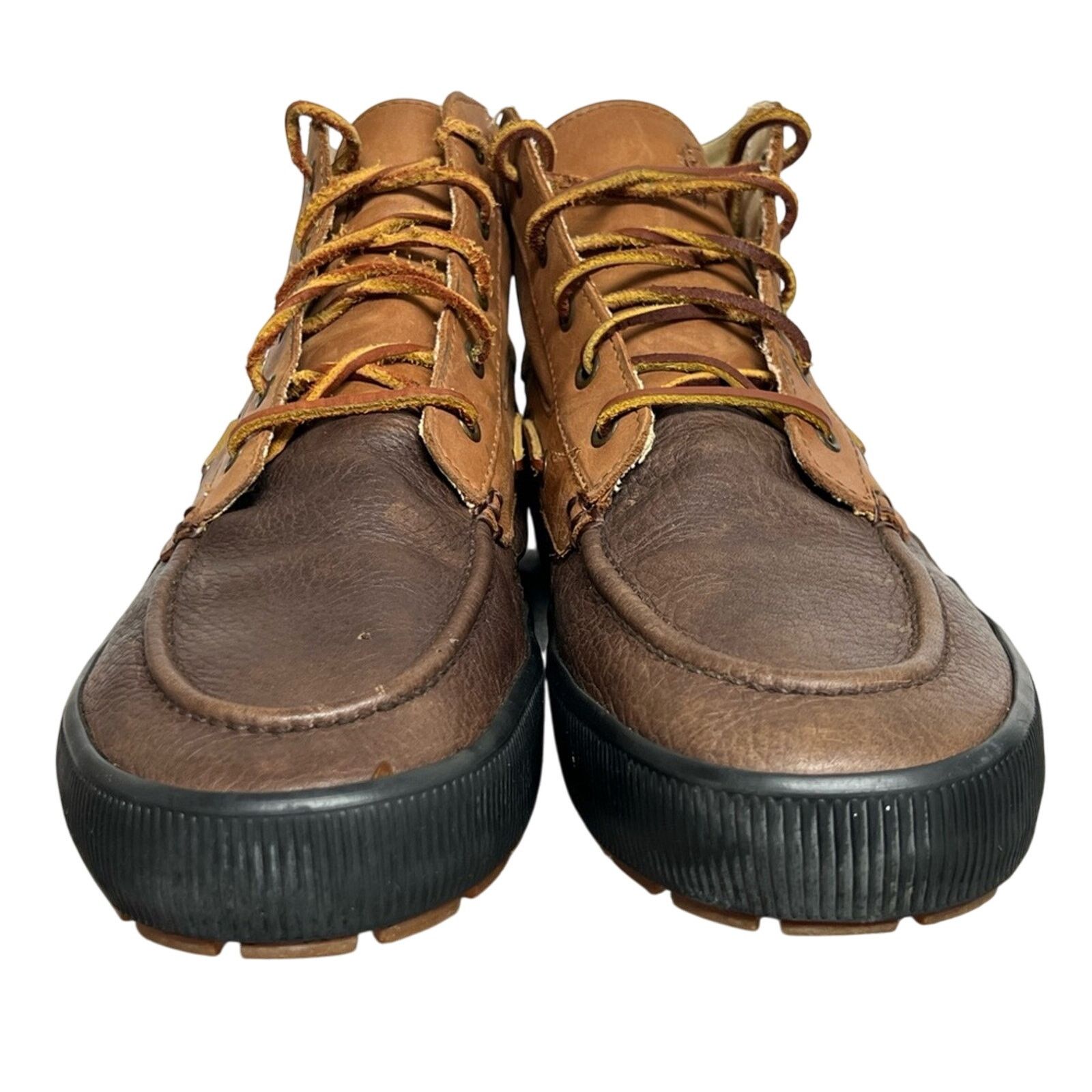 Polo Ralph Lauren Polo Ralph Lauren Delmont Mens 13 D Leather Chukka Boots Size US 13 / EU 46 - 5 Thumbnail