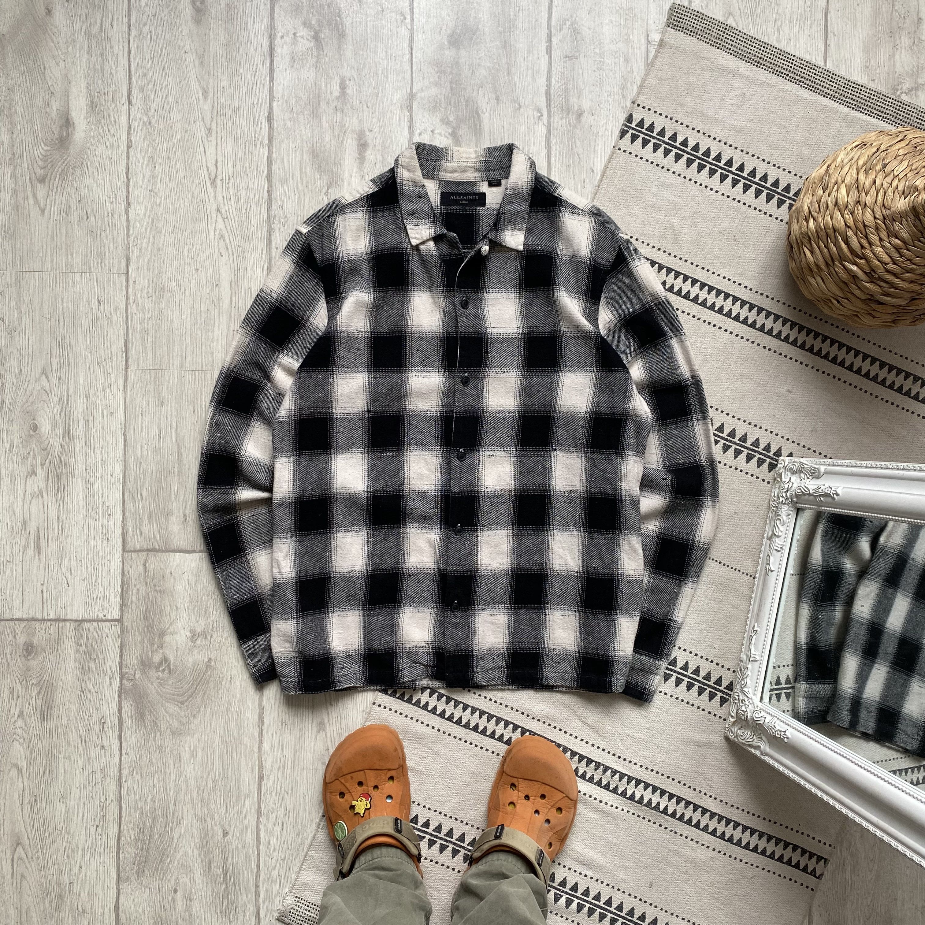 Allsaints Аllsaint flannel Heavy Shirt Button Ups Overshirt COS Size US M / EU 48-50 / 2 - 1 Thumbnail