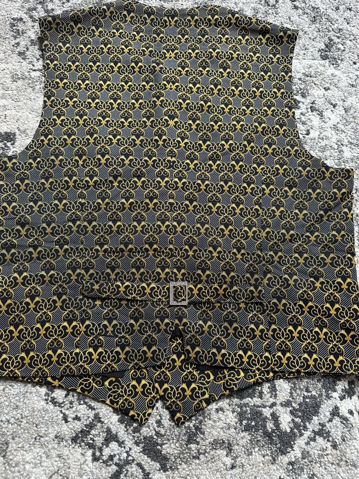 Versace × Vintage Versace Medusa vintage suit vest Size 52S - 8 Thumbnail