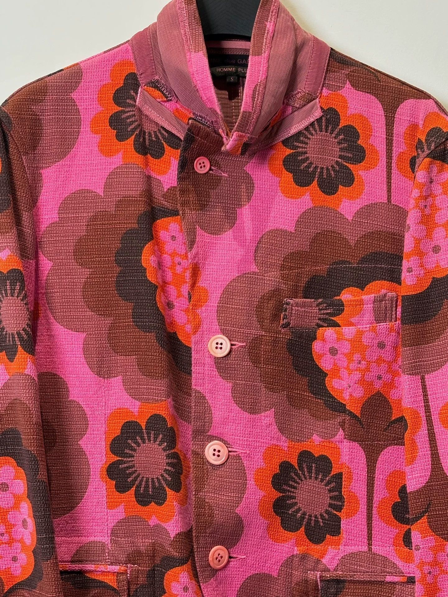 Comme des Garcons Multi Floral Pattern Button-Up Shirt Size US S / EU 44-46 / 1 - 1 Thumbnail
