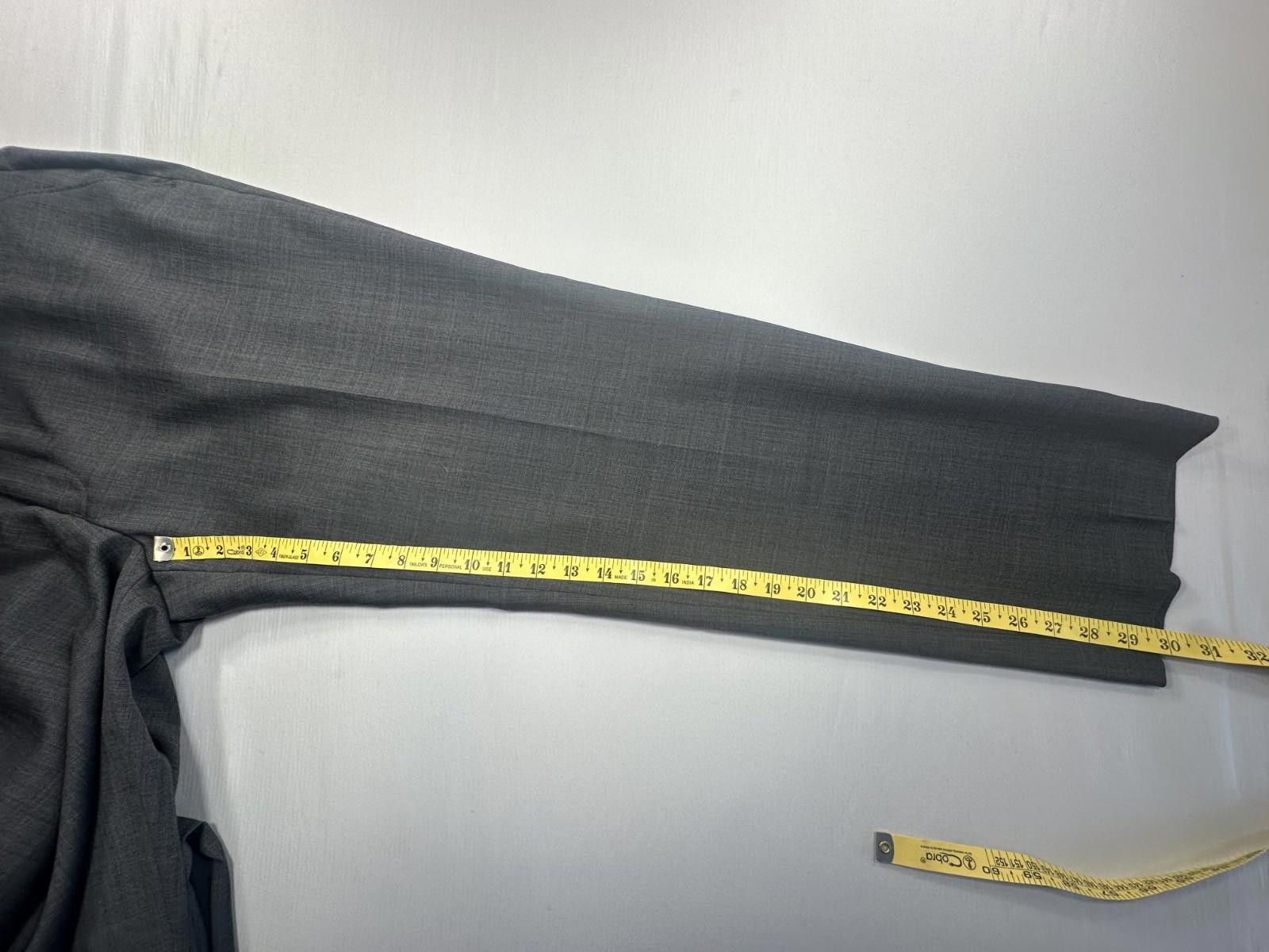 Lauren Ralph Lauren Lauren Ralph Lauren Wool Blend Stretch Pants Gray 40/30 Size US 40 / EU 56 - 5 Thumbnail
