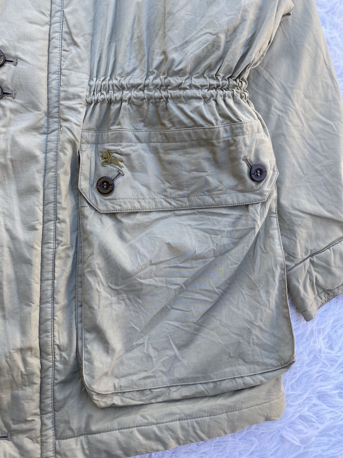 Burberry Rare Vintage 90s Burberry Parka Coat Jacket Size US L / EU 52-54 / 3 - 11 Thumbnail