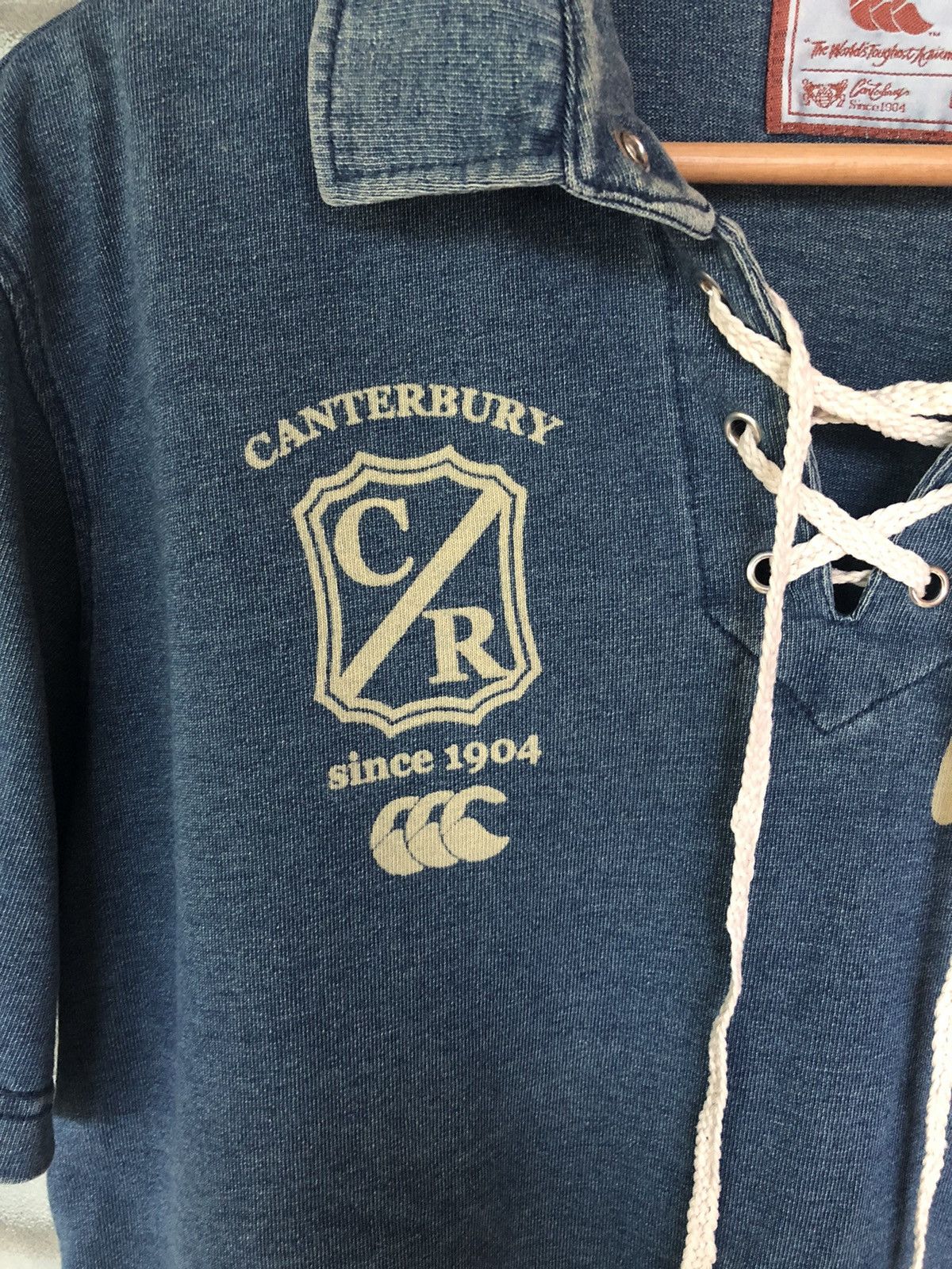 Canterbury of New Zealand Vintage Canterbury Collar Shirt Tee Size US L / EU 52-54 / 3 - 4 Thumbnail