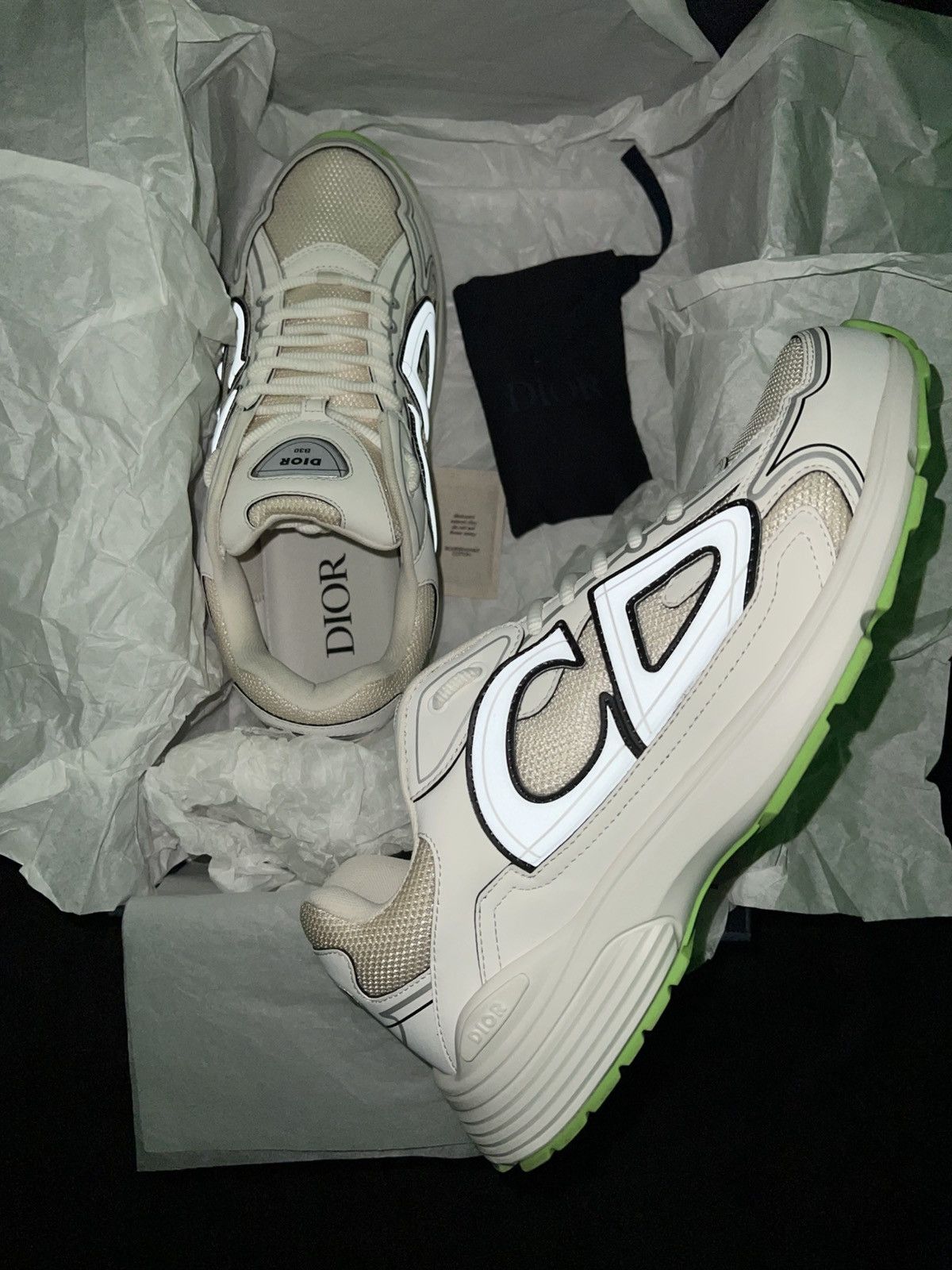 Dior Christian Dior B30 “Lime Bottom” Size US 10 / EU 43 - 6 Thumbnail