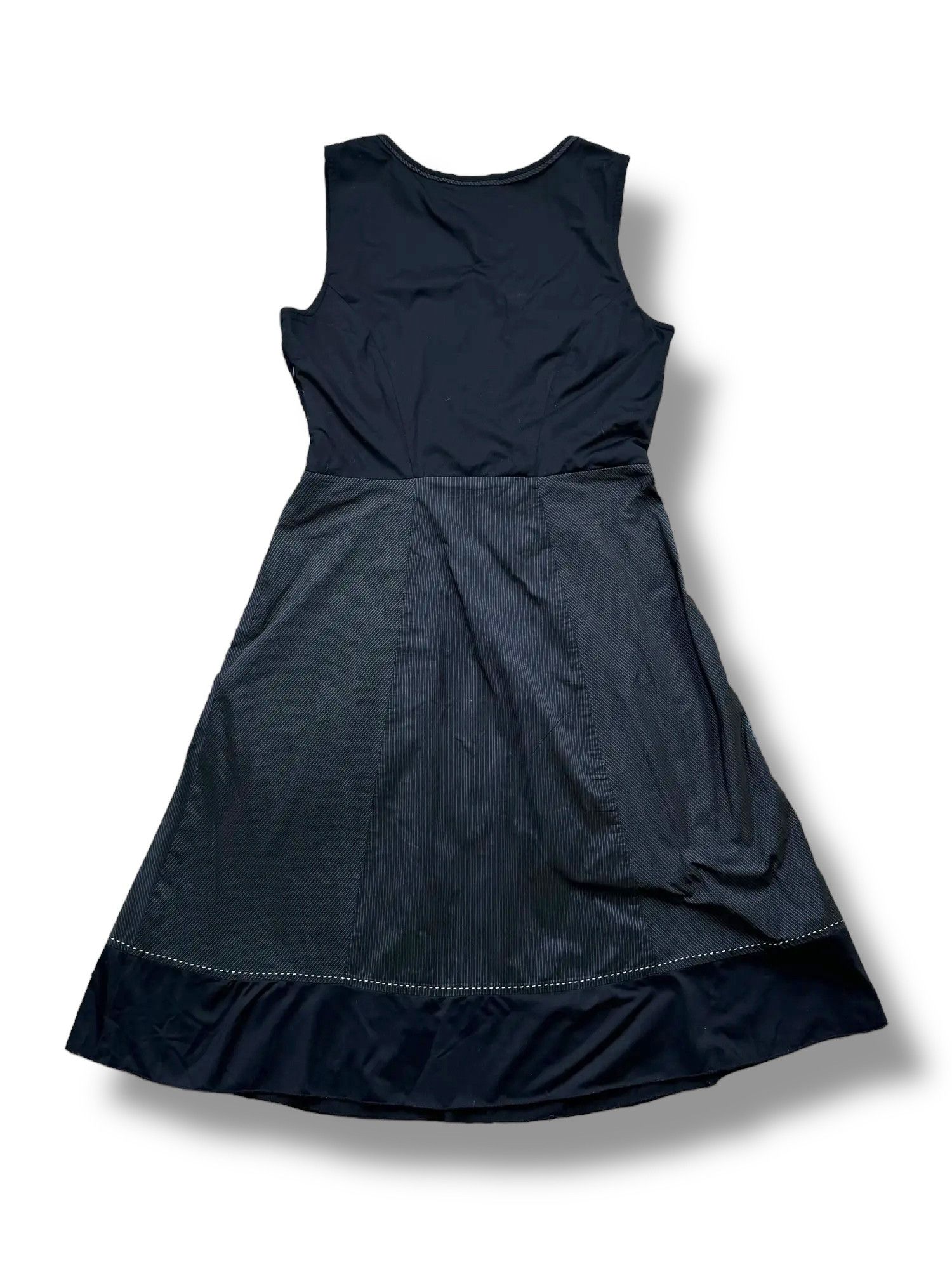 Vintage Y2K Fit&Flare Dress With Zip(V184) Size M / US 6-8 / IT 42-44 - 5 Thumbnail