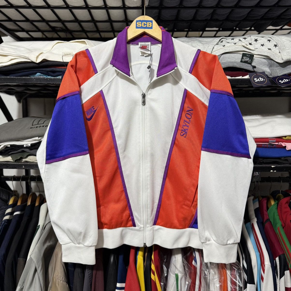 Nike Vintage nike skylon track top Size US S / EU 44-46 / 1 - 1 Thumbnail