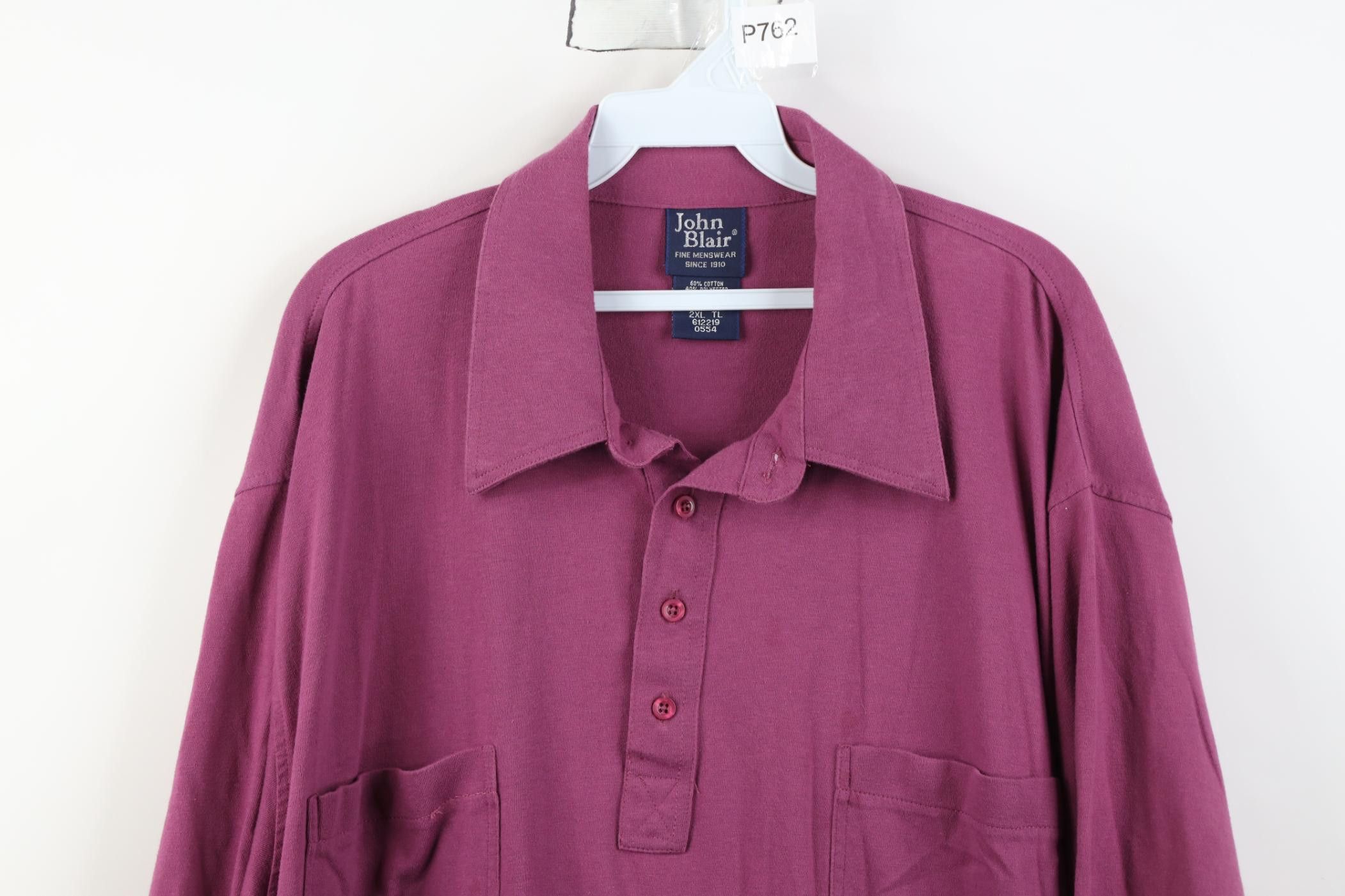 Vintage Vintage 90s Streetwear Knit Collared Pullover Polo Shirt Size US XXL / EU 58 / 5 - 2 Thumbnail