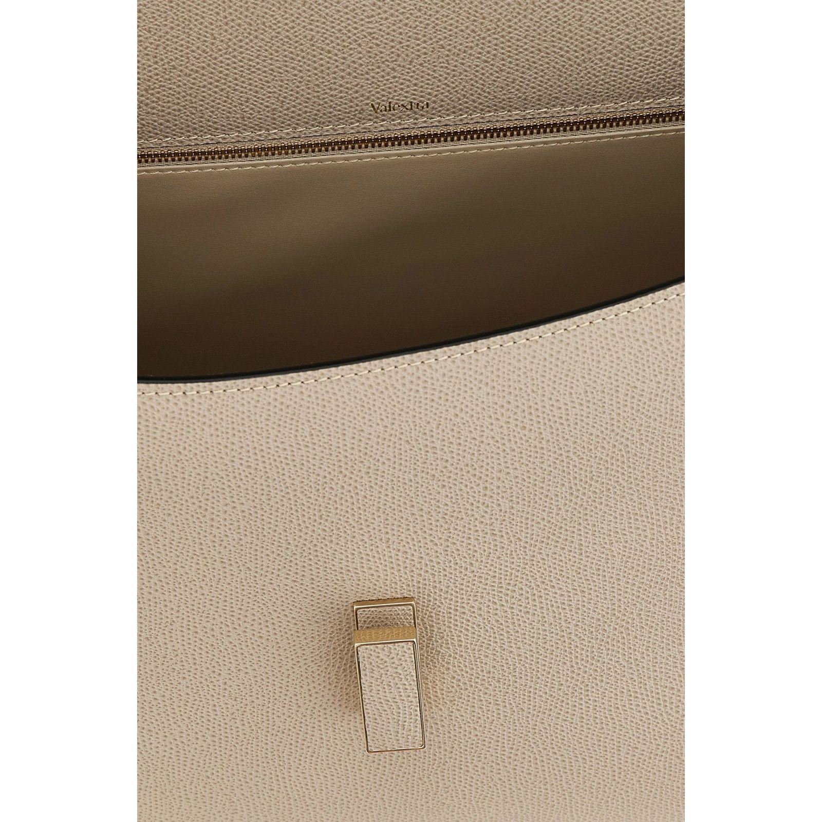 Valextra VALEXTRA Iside Large Beige Leather Top Handle Bag New & Auth Size ONE SIZE - 4 Thumbnail