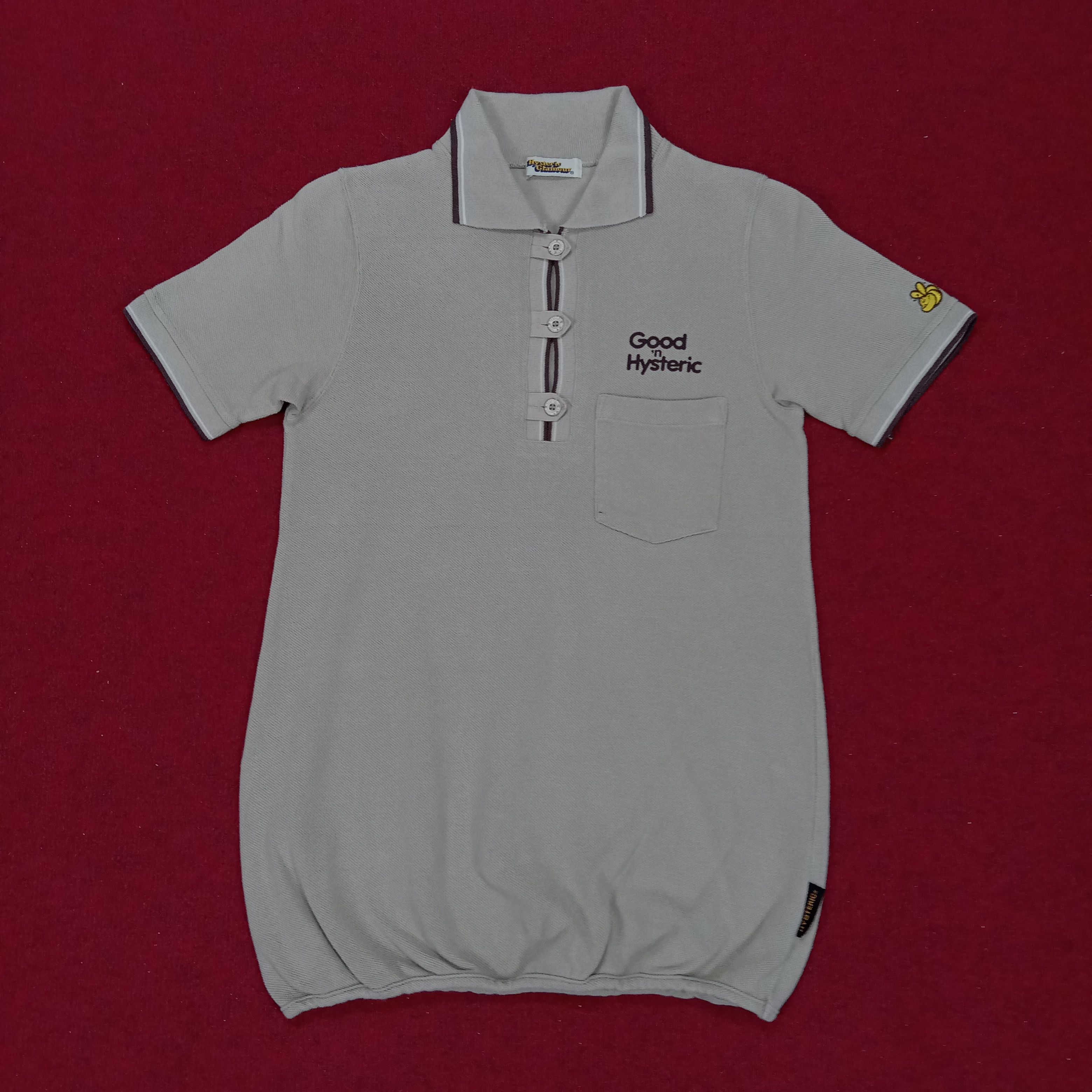 Hysteric Glamour × Japanese Brand × Vintage Hysteric Glamour Streetwear Casual Style Custom Art Polos Size US XS / EU 42 / 0 - 3 Thumbnail