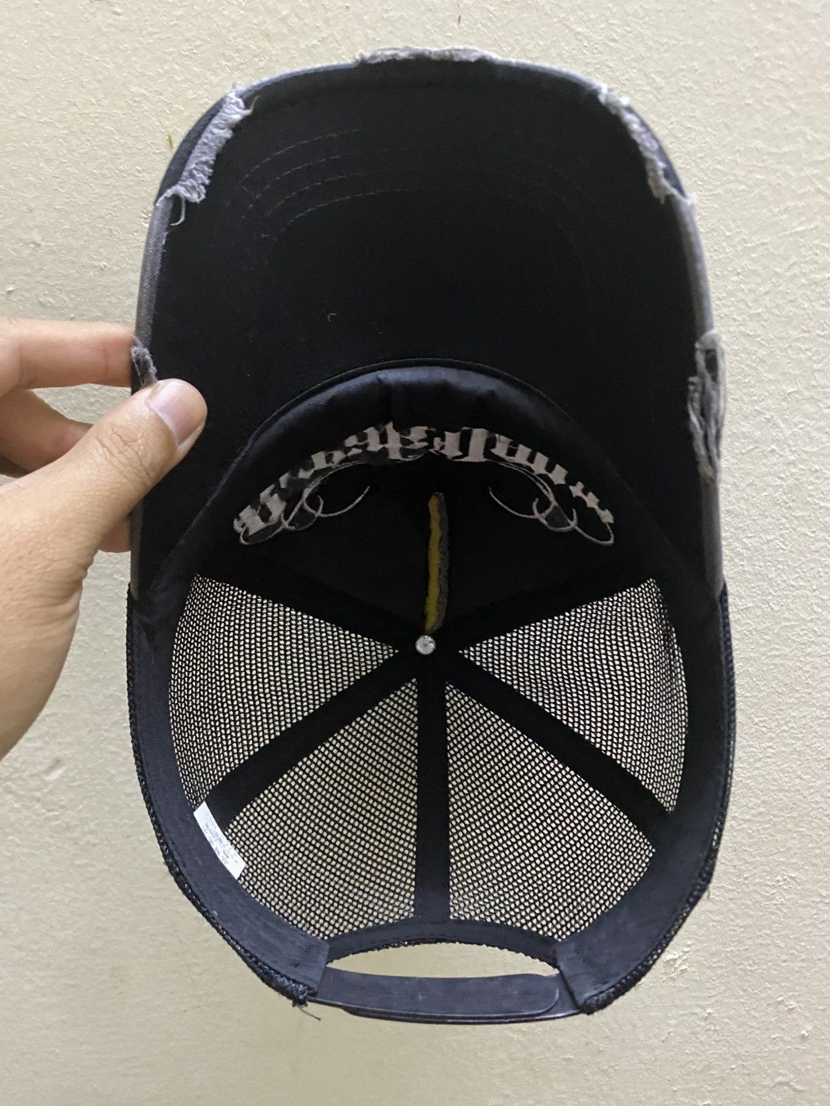 Vintage VINTAGE BREAKDOWN DISTRESSED TRUCKER SNAPBACK Size ONE SIZE - 4 Thumbnail