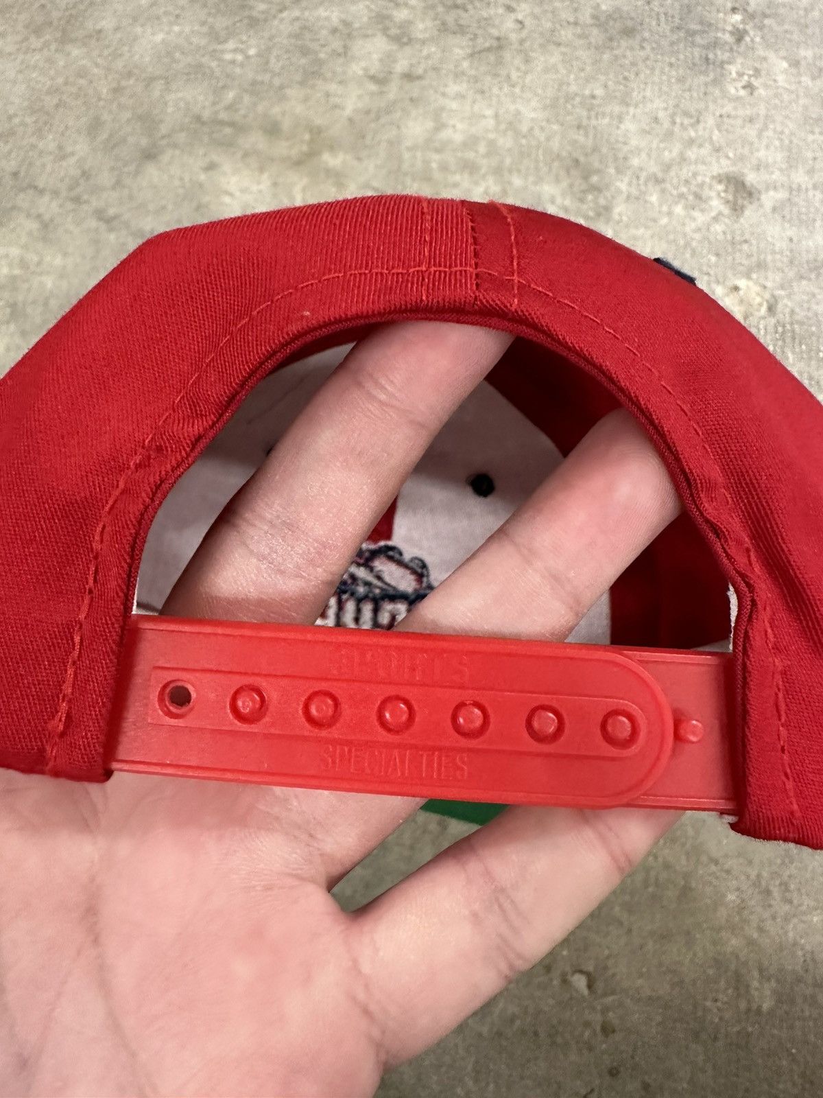 NBA × Sports Specialties × Vintage Vintage 90s Sports Specialties Houston Rockets Twill Hat Cap Size ONE SIZE - 7 Thumbnail