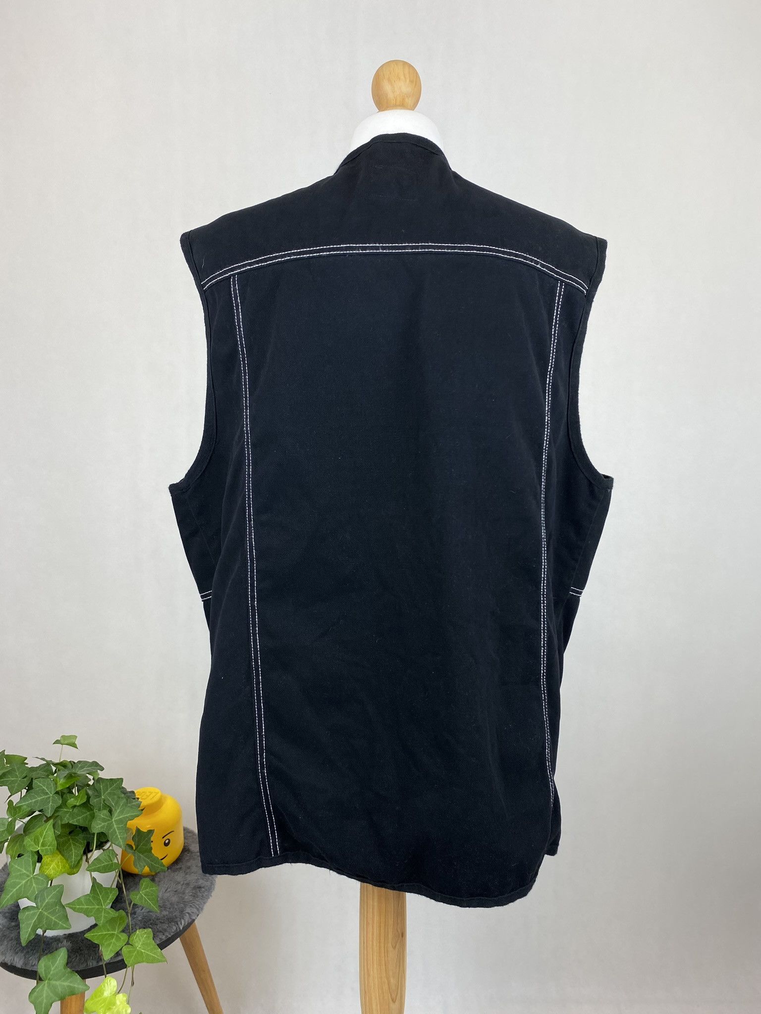 Karl Kani × Vintage karl kani vest denim jean rap hip hop sew Size US XL / EU 56 / 4 - 8 Thumbnail