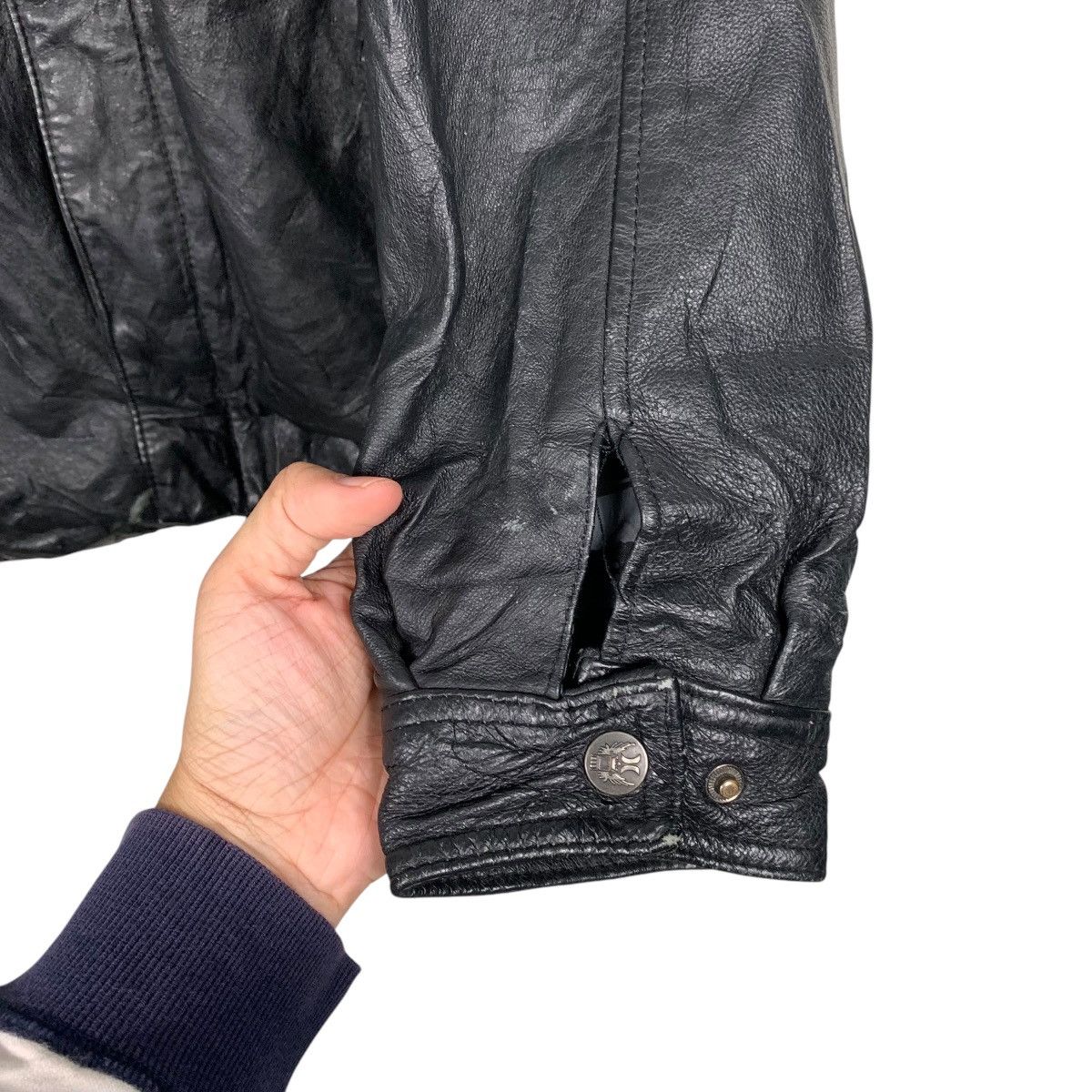 Hurley Hurley International Leather Jacket Size US L / EU 52-54 / 3 - 13 Thumbnail