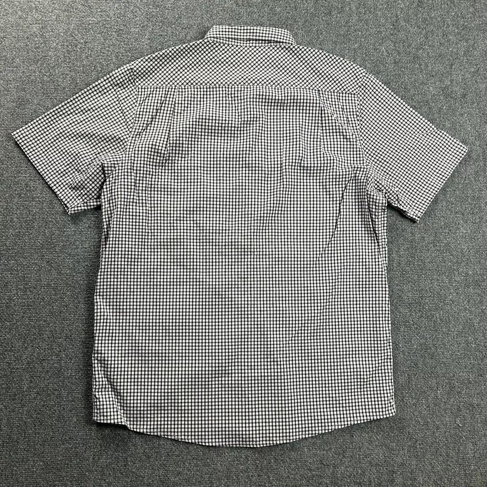 TravisMathew Travis Mathew Shirt Mens XXL Check Button Up Stretch Size US XXL / EU 58 / 5 - 6 Thumbnail