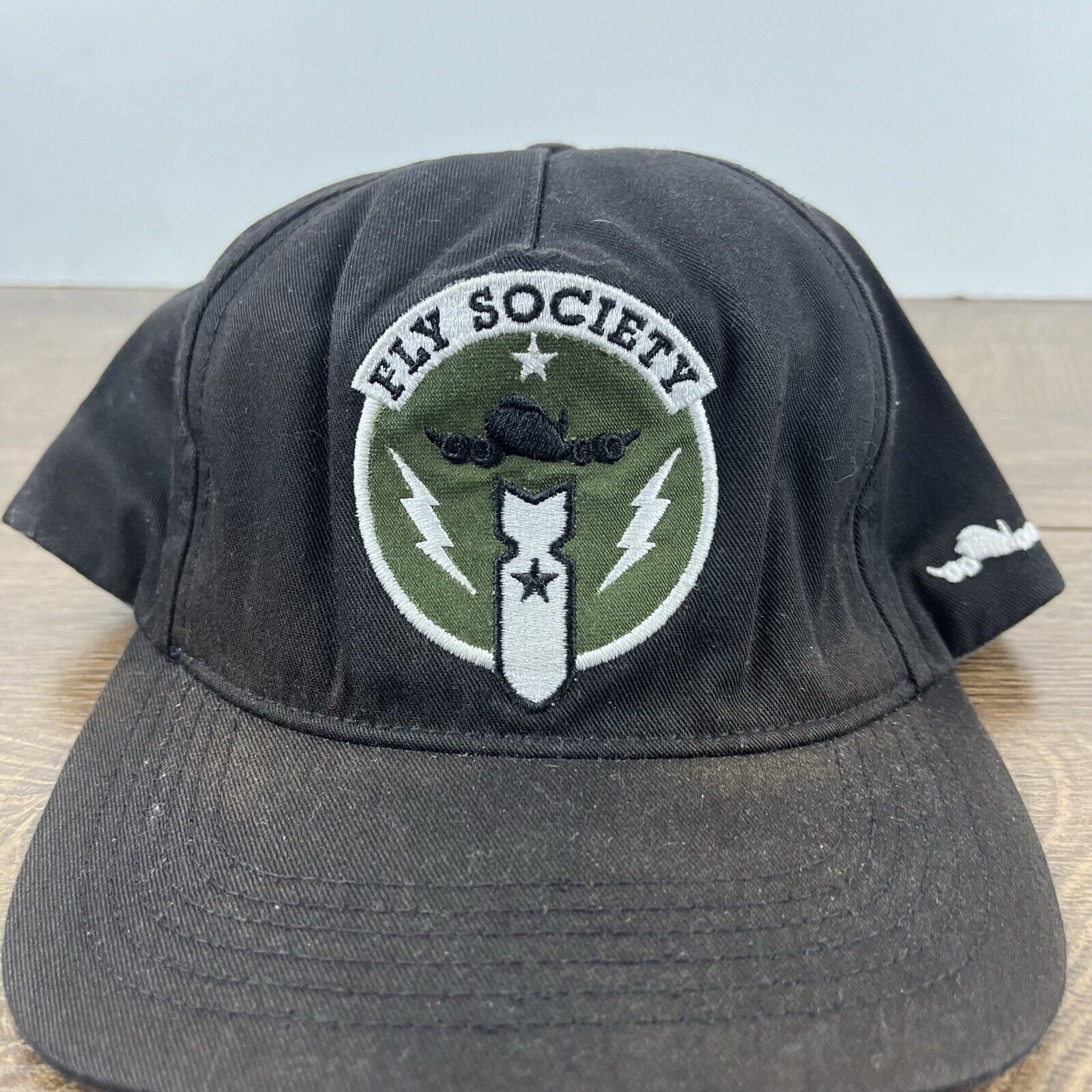 Other Fly Society Hat Black Cap Hat Adjustable Hat Black Adult Hat Size ONE SIZE - 6 Thumbnail