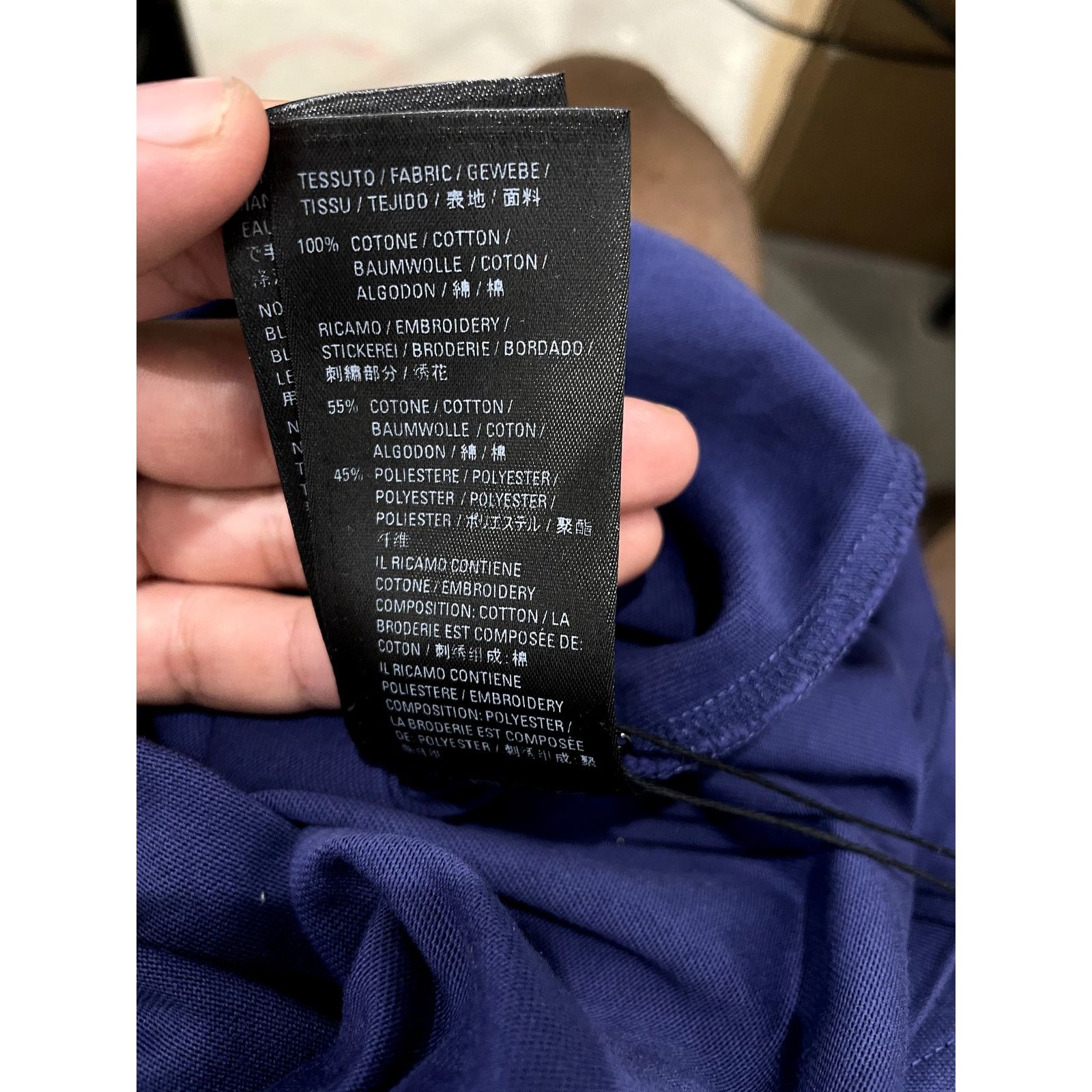 Balenciaga Balenciaga Tee Free Blue Small Size US S / EU 44-46 / 1 - 5 Thumbnail