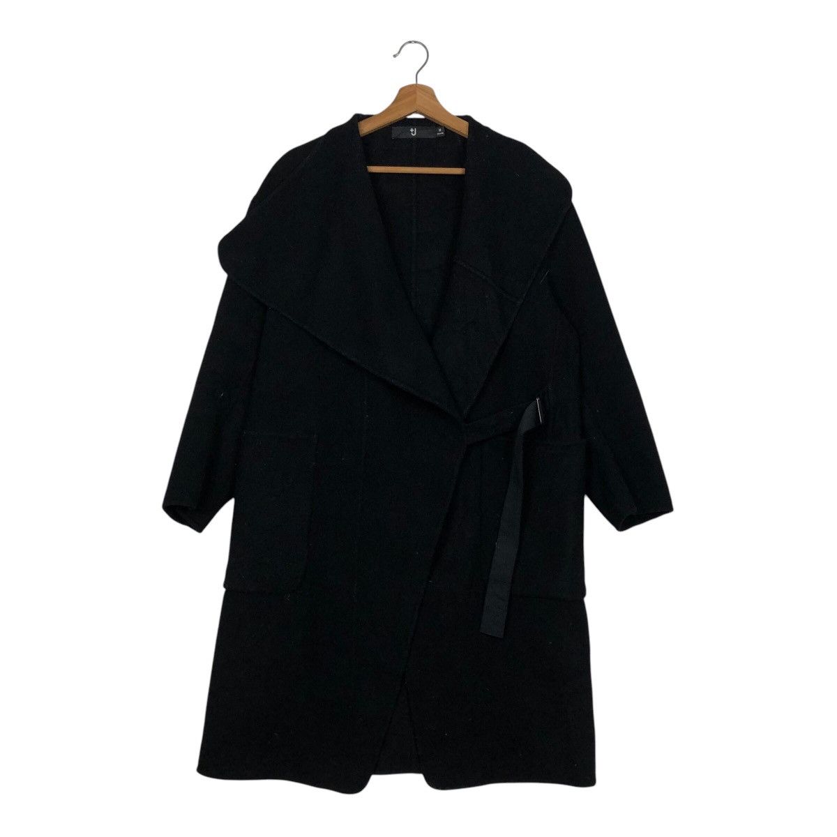 Jil Sander × Uniqlo Rich Black Iconic Long Jacket Bondage Parachute Jill Sander Size US M / EU 48-50 / 2 - 2 Thumbnail