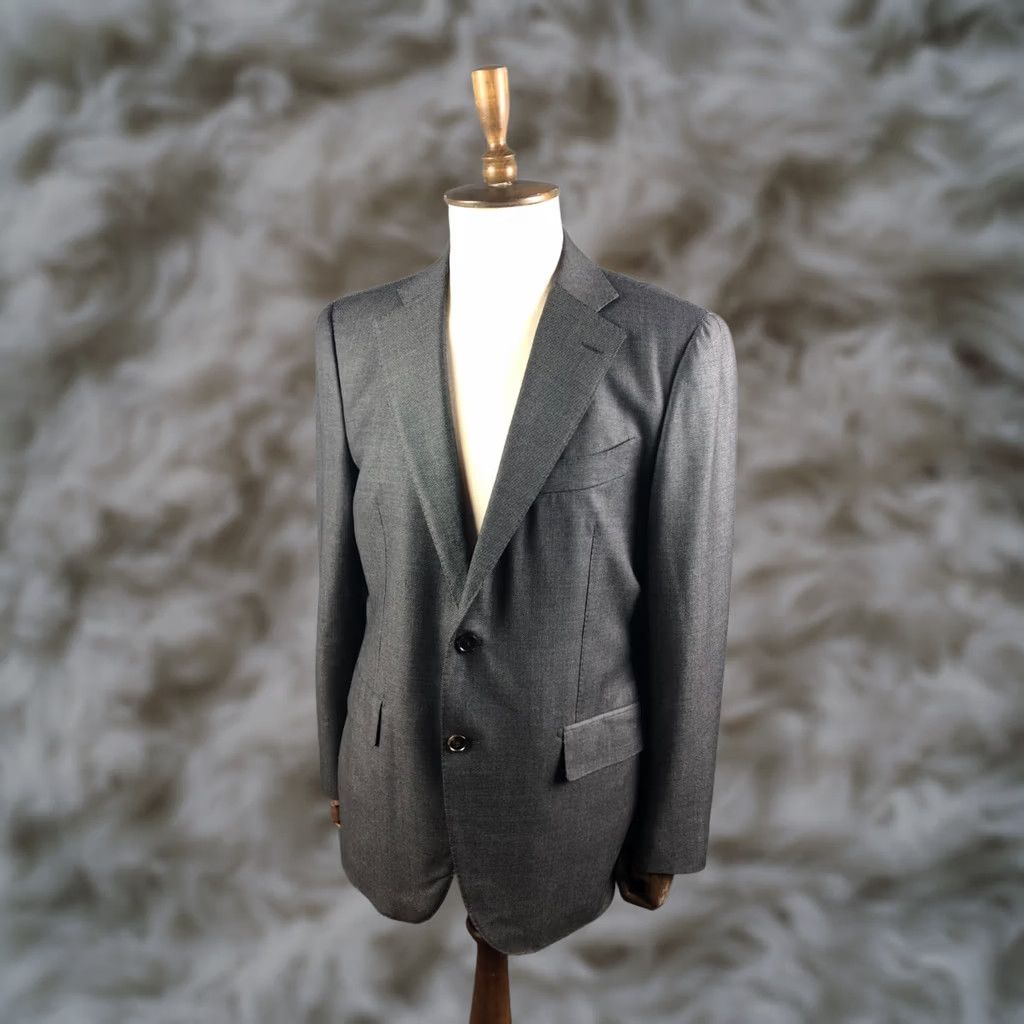 Suitsupply Suitsupply Blazer Gray Men Size 52 Wool Size 52R - 1 Thumbnail