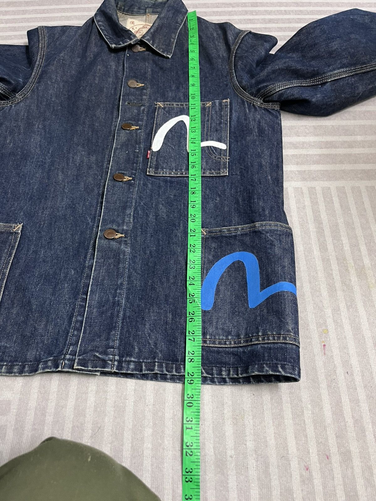 Evisu Evisu Multicolor Workwear Denim Jacket Size US M / EU 48-50 / 2 - 12 Thumbnail