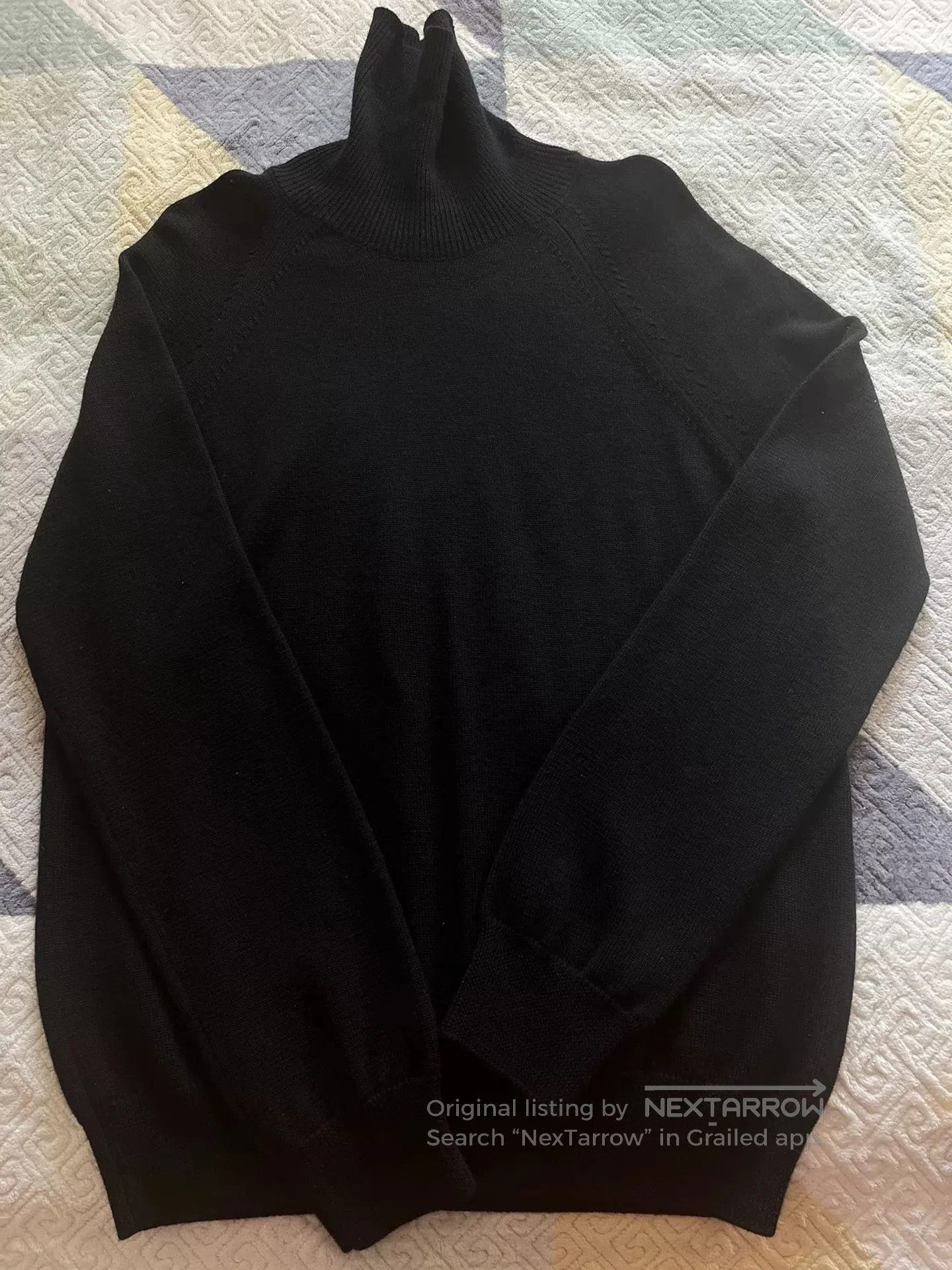 Saint Laurent Paris Saint Laurent Black Turtleneck Sweater. Size US L / EU 52-54 / 3 - 1 Thumbnail