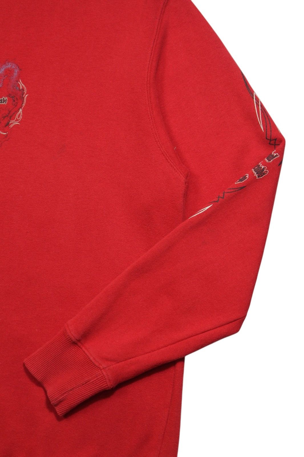 Hysteric Glamour × Kamakura × Vintage 2000S DIG DEEP TRIBAL DOUBLE HEADS SWEATER Size US L / EU 52-54 / 3 - 7 Thumbnail