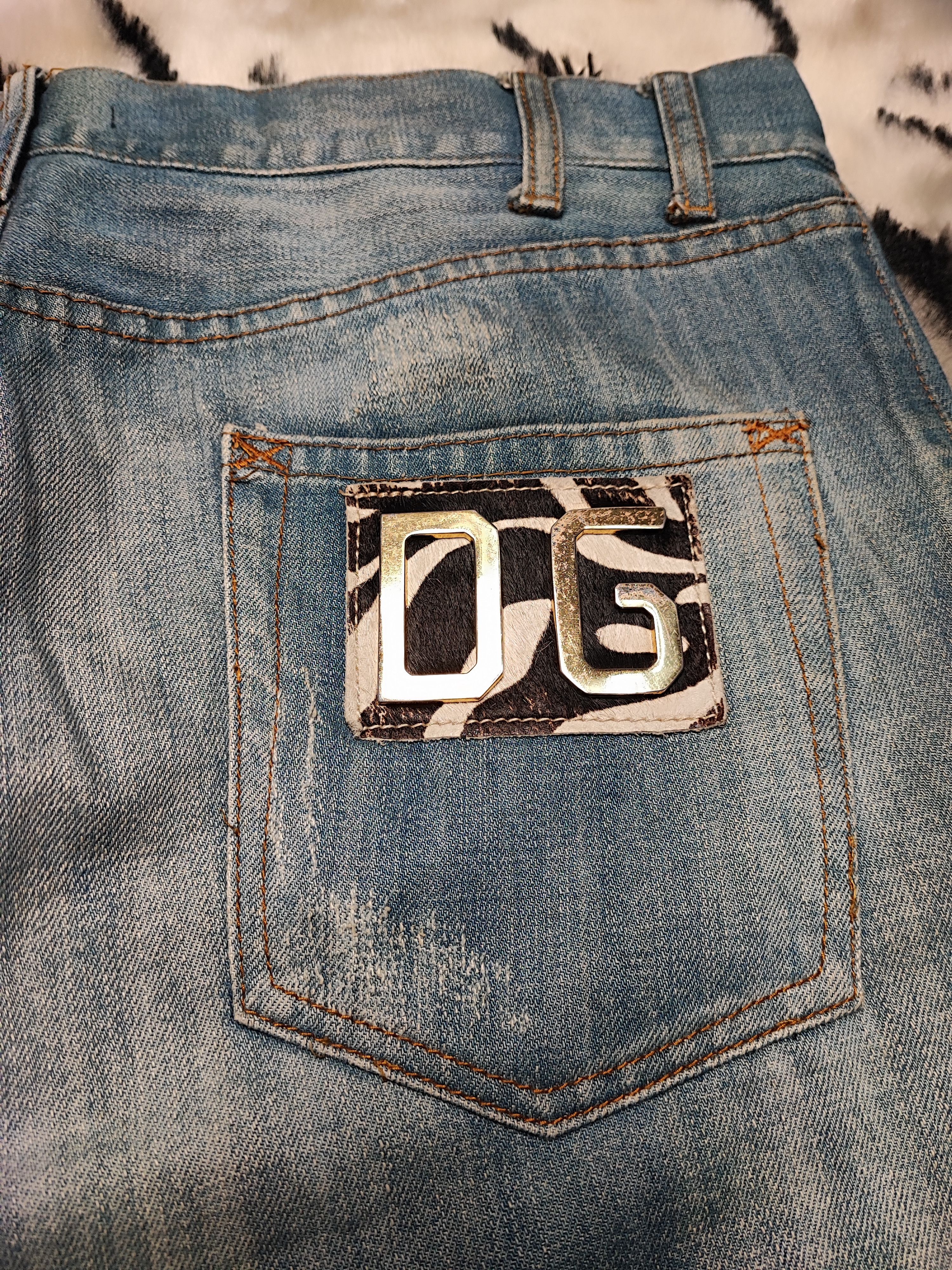 Dolce & Gabbana D&G Dolce&Gabbana Logo Jeans DISTRESSED Pants Size US 36 / EU 52 - 12 Thumbnail