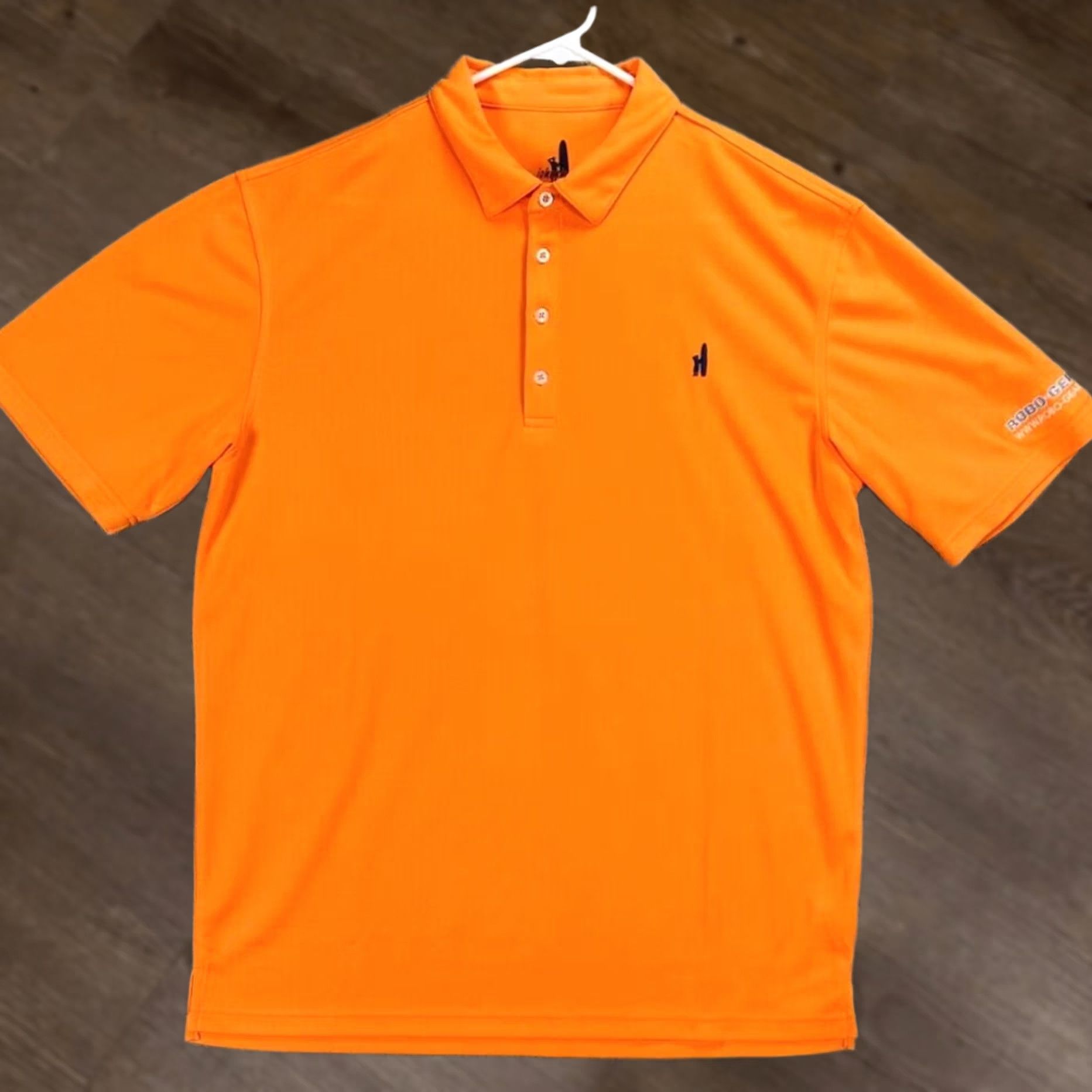 johnnie-O johnnie-O Polo Shirt Adult Large Orange Prep-formance Golf Rugby Activewear Mens Size US L / EU 52-54 / 3 - 1 Thumbnail