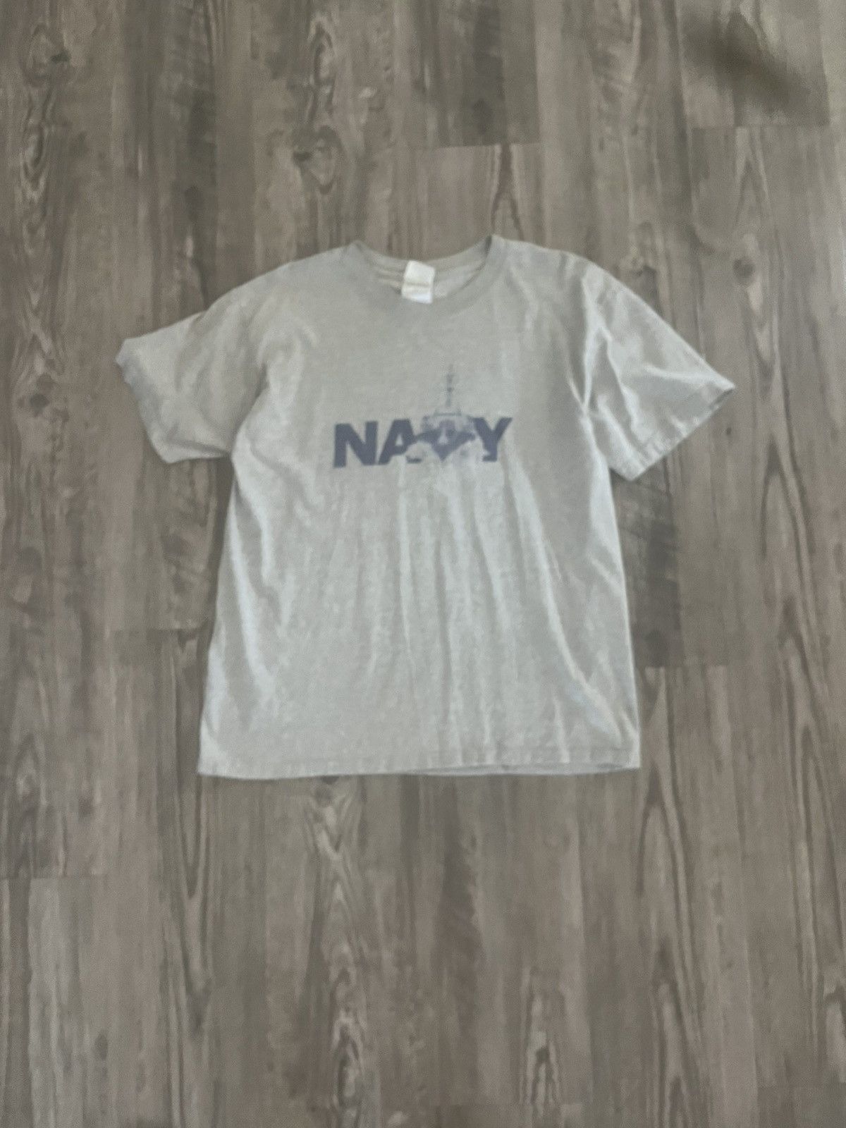 Vintage Vintage 90s US Navy Tee Size US XL / EU 56 / 4 - 1 Thumbnail