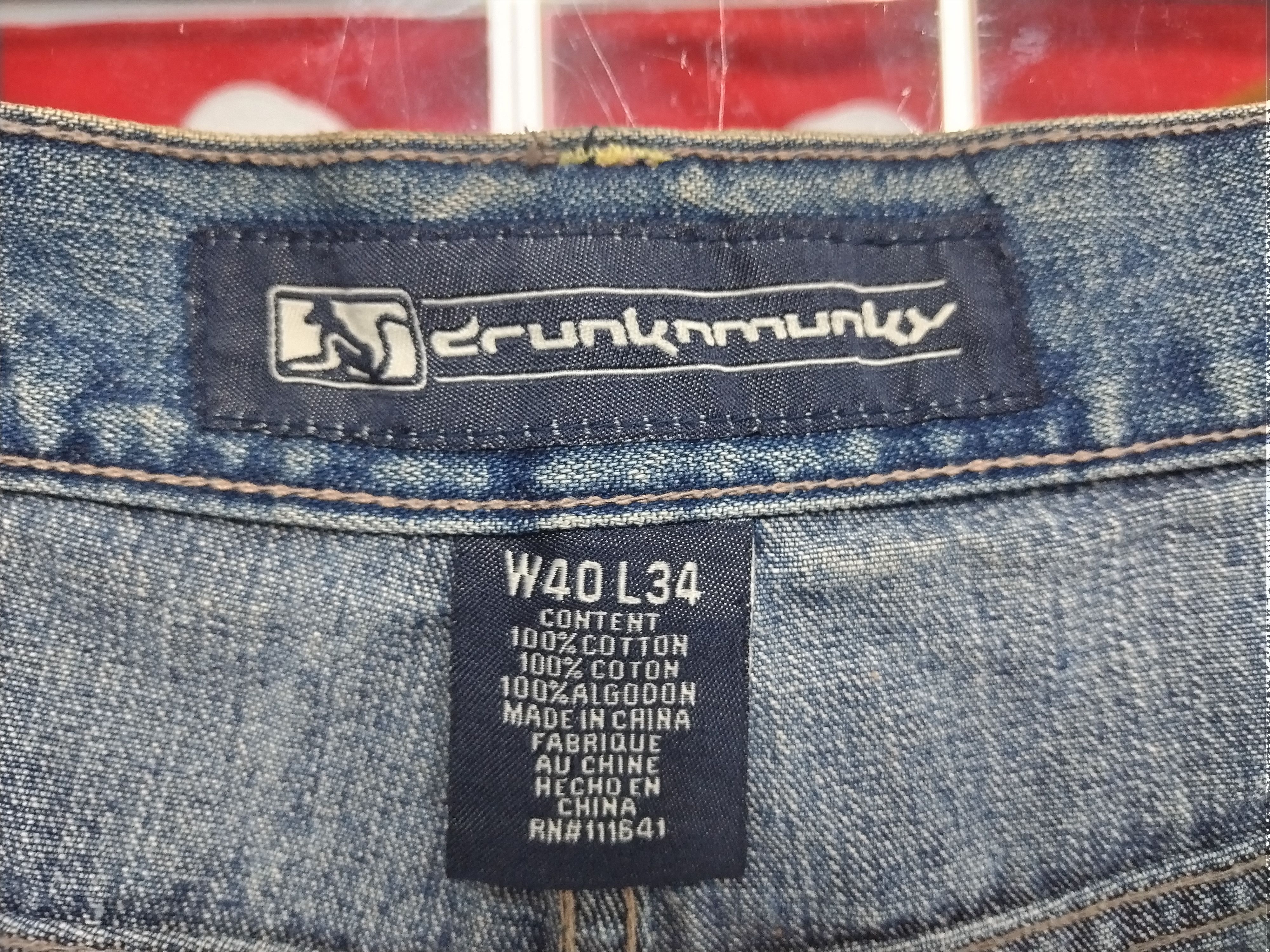 DrunknMunky Big size Drunknmunky Baggy Jeans straight cut loose Size US 40 / EU 56 - 11 Thumbnail