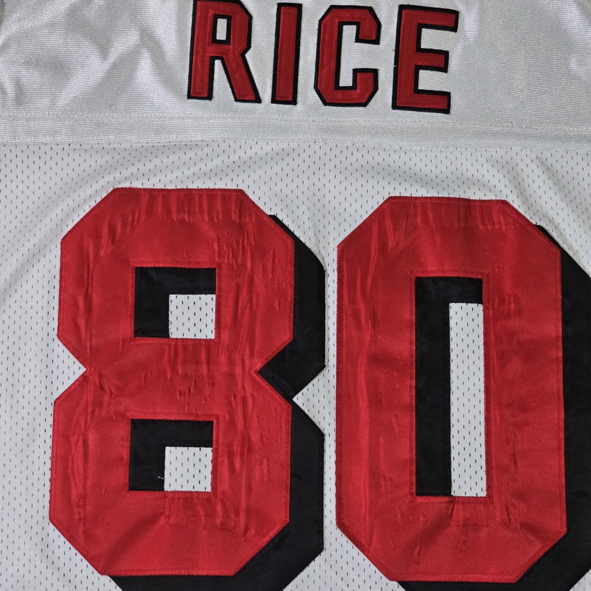 Jeff Hamilton × NFL × Vintage San Francisco 49ers Vintage Jerry Rice Football Jersey Size US XXL / EU 58 / 5 - 8 Thumbnail