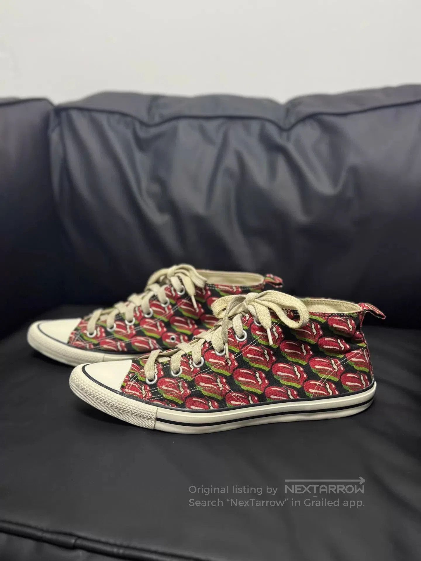 Comme des Garcons Multi-Color High-Top Sneakers. Size US 8.5 / EU 41-42 - 3 Thumbnail