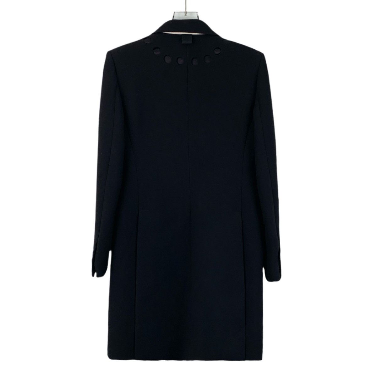 Thom Browne Thom Browne Black Wool Lapel Long Sleeve Blazer Style Coat Size L / US 10 / IT 46 - 2 Thumbnail