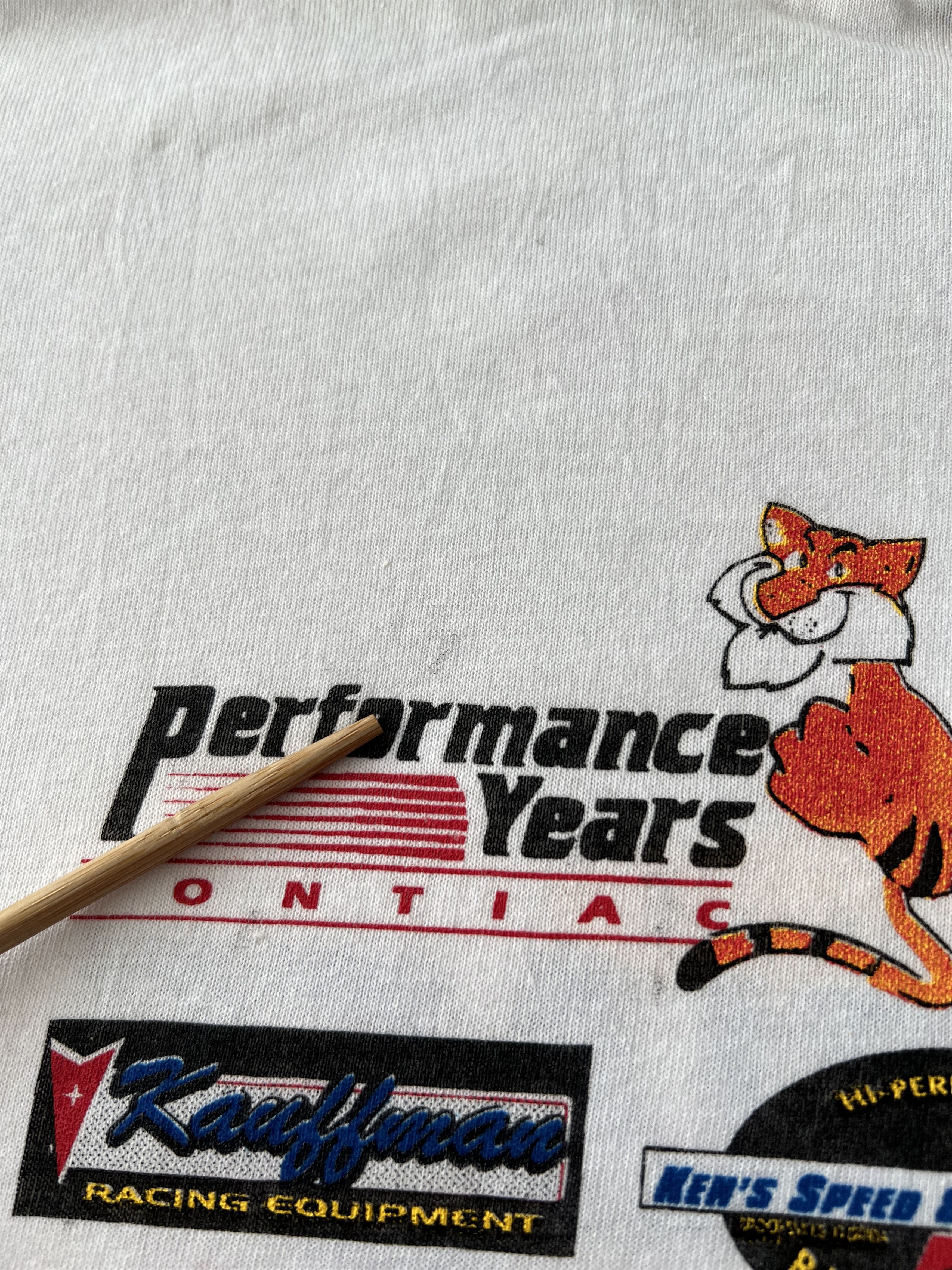Vintage Vintage 2005 Pontiac Virginia Motorsports Park White T-shirt Size US L / EU 52-54 / 3 - 12 Thumbnail