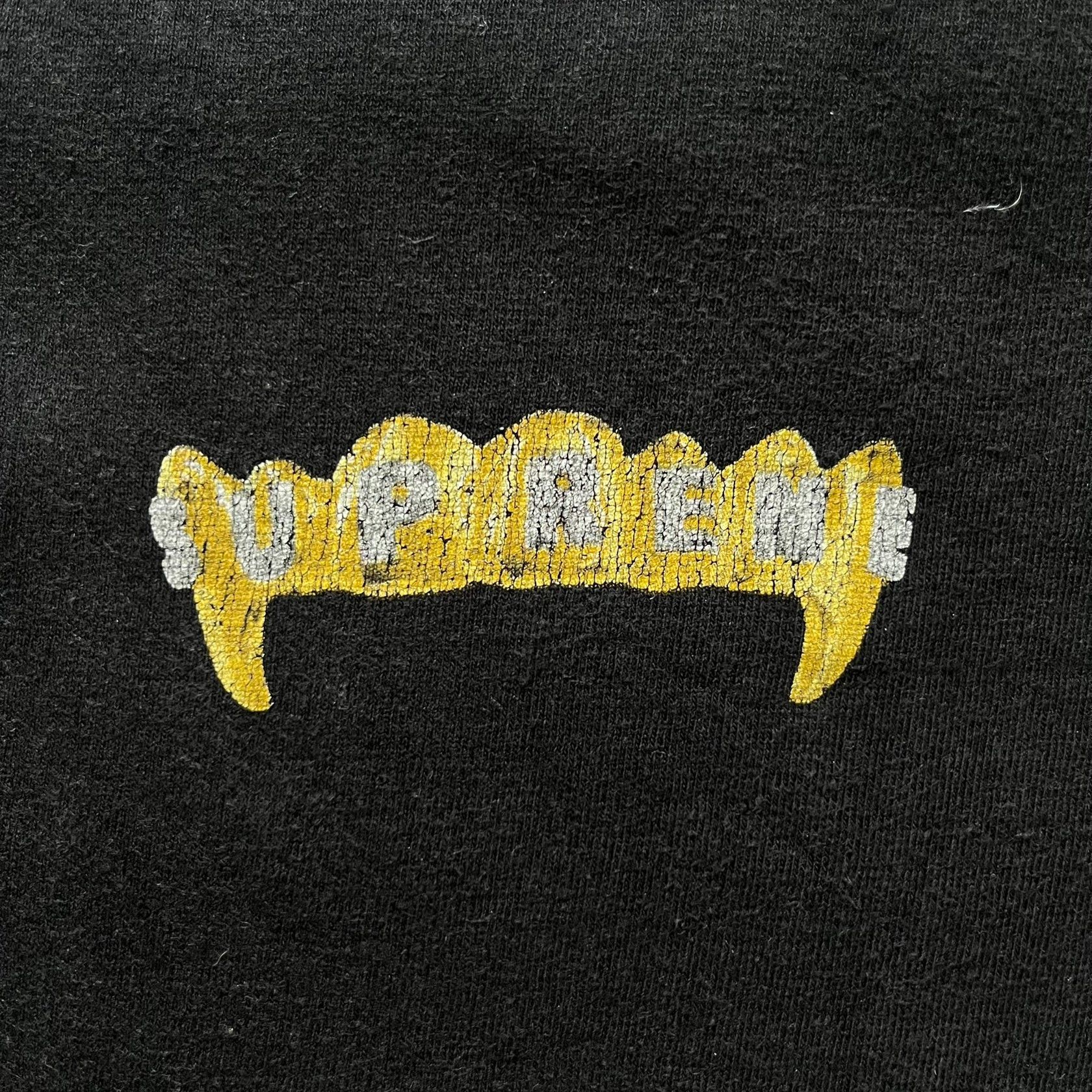Supreme Supreme Fronts SS19 Black Tee Size US M / EU 48-50 / 2 - 2 Thumbnail
