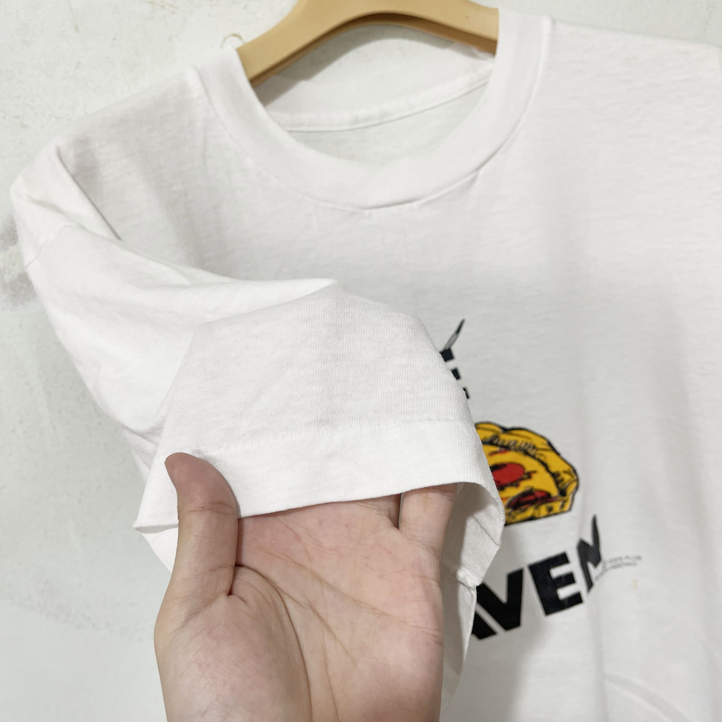 Vintage Vintage 90s Pizza T-Shirt “A Slice of Heaven” T-shirt Size US L / EU 52-54 / 3 - 5 Thumbnail