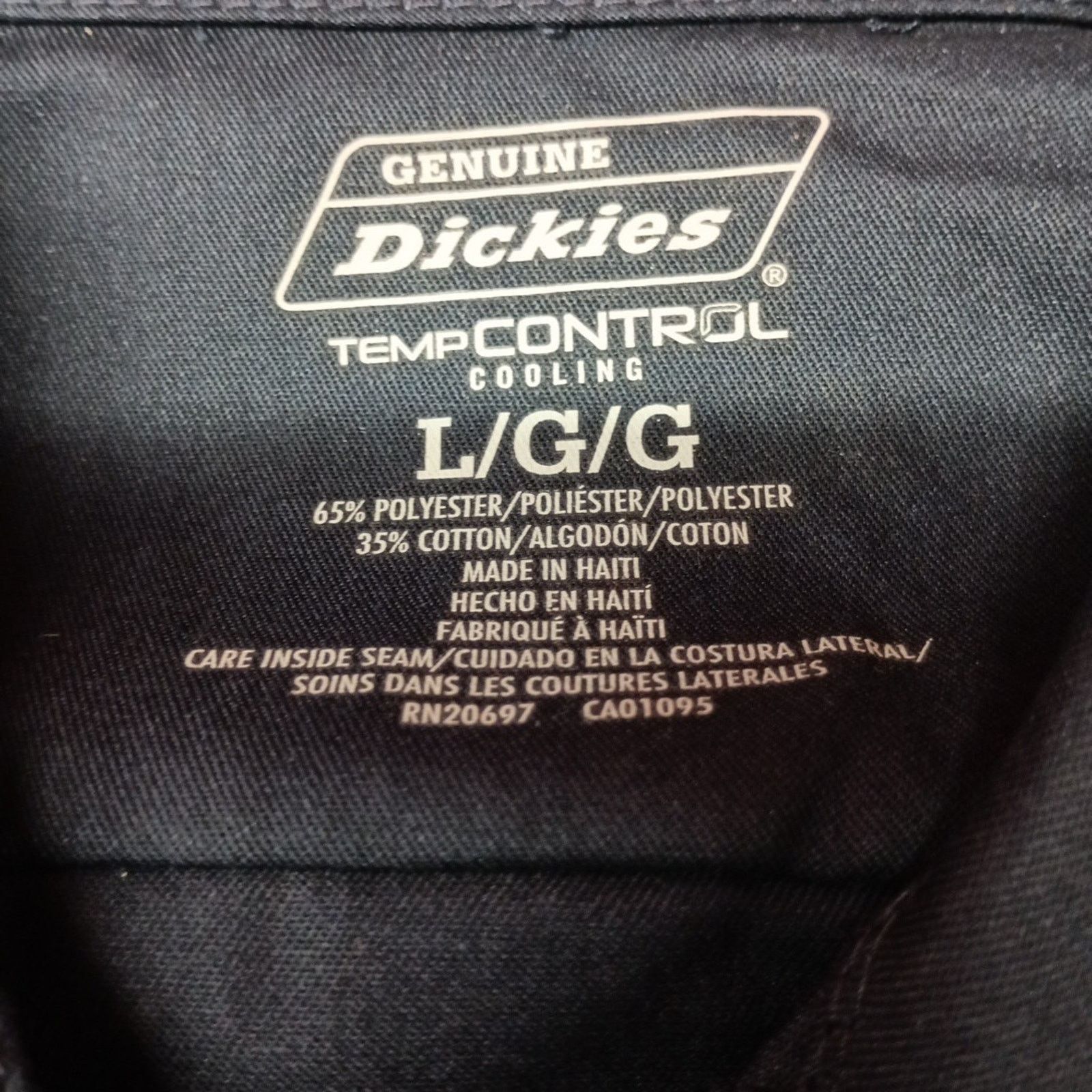 Dickies Dickies Essential Work Shirt Men's Size L Blue Temp Control Size US L / EU 52-54 / 3 - 4 Thumbnail