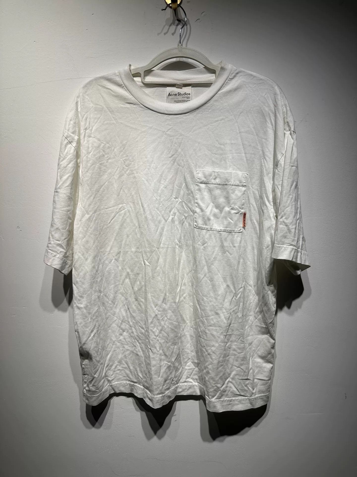 Acne Studios Acne Studios Casual Cotton White T-Shirt XS Men Size US XS / EU 42 / 0 - 1 Thumbnail